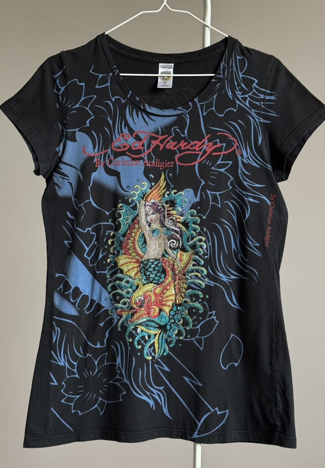 Ed Hardy Ed Hardy T-shirt L Size Tee Made In USA Size L / US 10 / IT 46 - 4 Thumbnail
