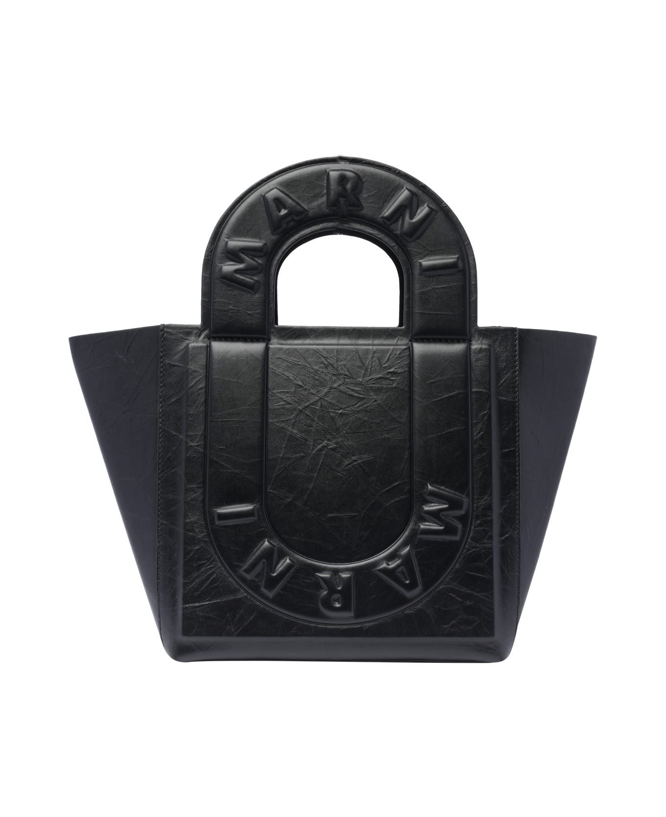 Marni Oc11Z0525 Size: Os/small Sweedy Tote Bag In Black, Women's