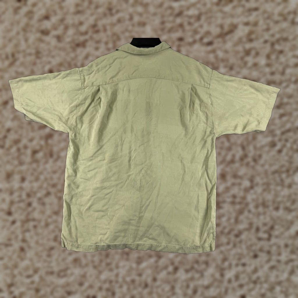 Tommy Bahama Tommy Bahama Shirt Men Medium Green Palm Cocktail Print Hawaiian Vacation Beach Size US M / EU 48-50 / 2 - 1 Thumbnail