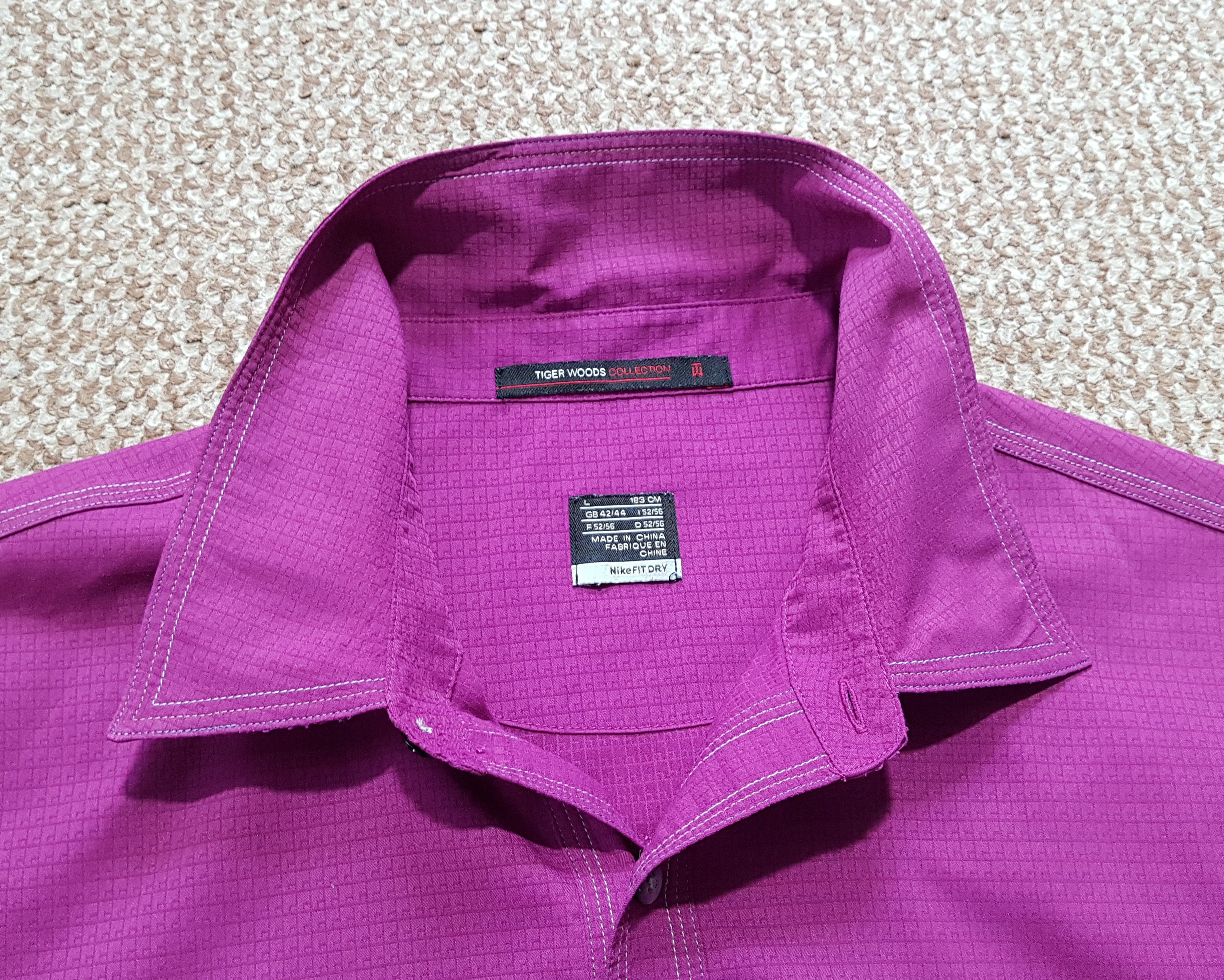Nike Nike Tiger Woods Collection Vintage Golf Polo Shirt sz L Size US L / EU 52-54 / 3 - 7 Thumbnail
