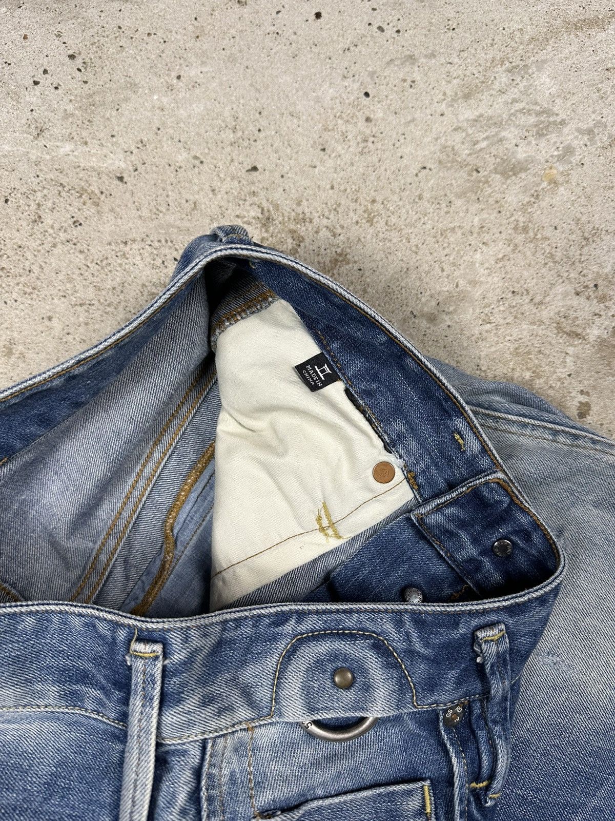 G-Star Vintage Y2K G Star Raw Tapered Denim Pants Jeans Zippers Size US 30 / EU 46 - 11 Thumbnail