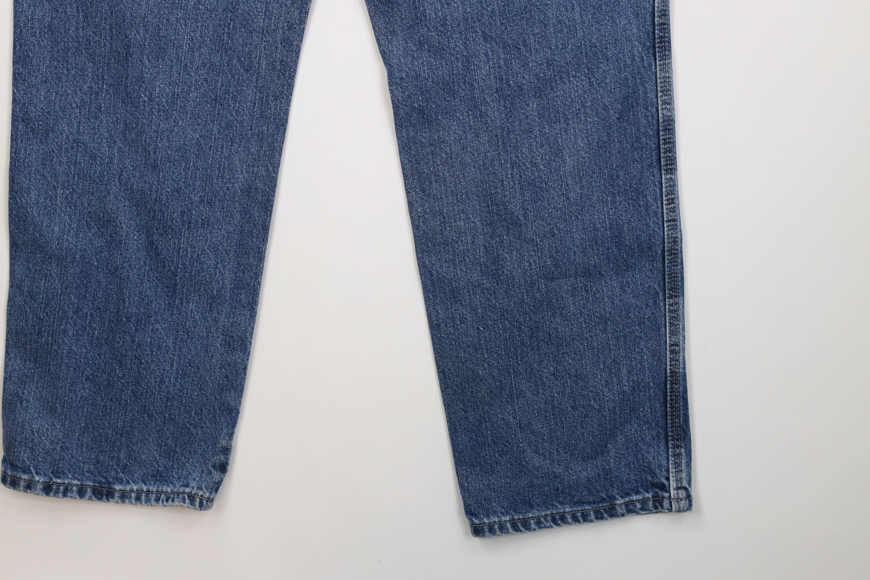 Dickies Vintage Y2K Dickies Spell Relaxed Dungaree Denim Jeans Blue Size US 30 / EU 46 - 13 Thumbnail