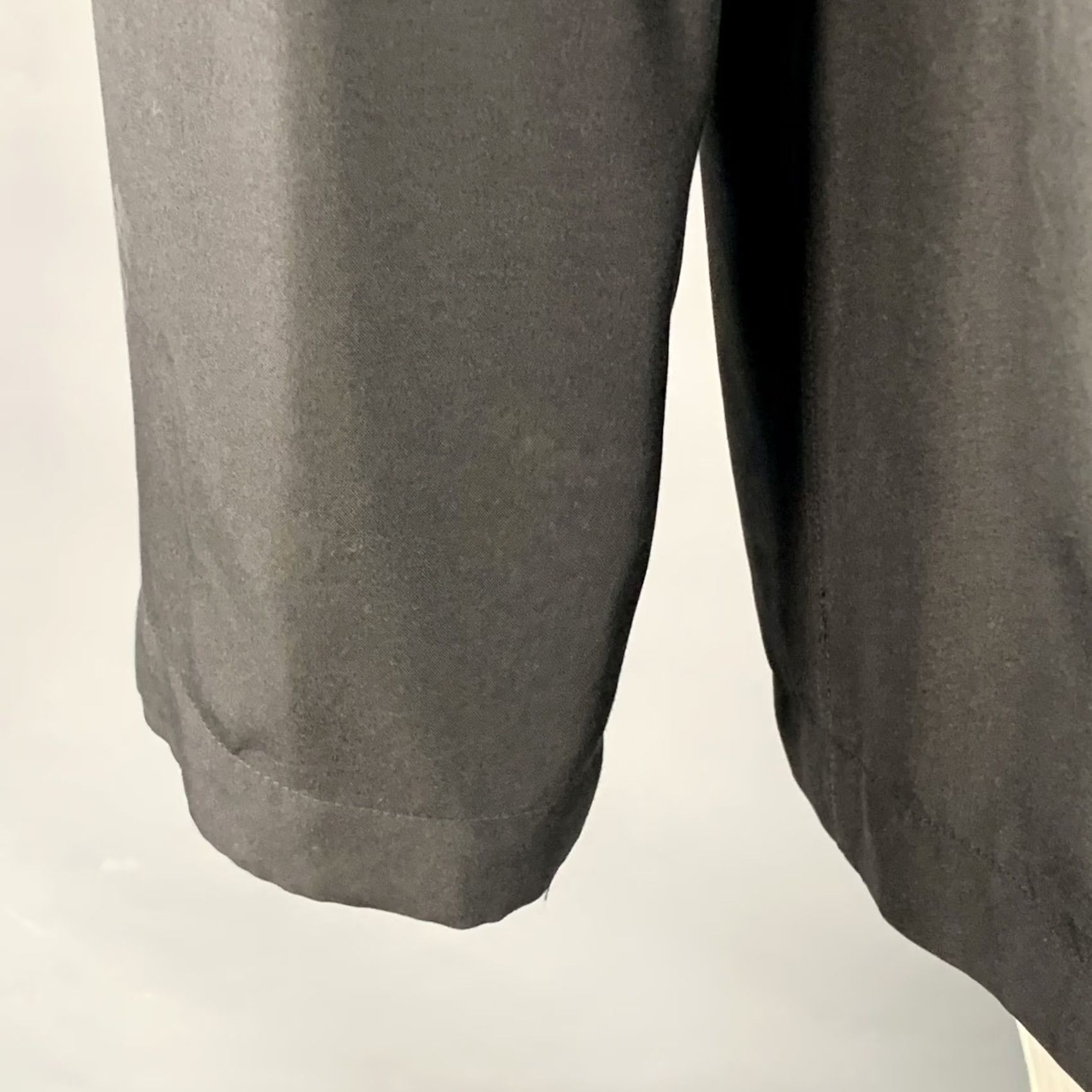 Yohji Yamamoto YOHJI YAMAMOTO Sport Coat Size XL Black Silk Single Breasted Drop Shoulder Size US XL / EU 56 / 4 - 4 Thumbnail