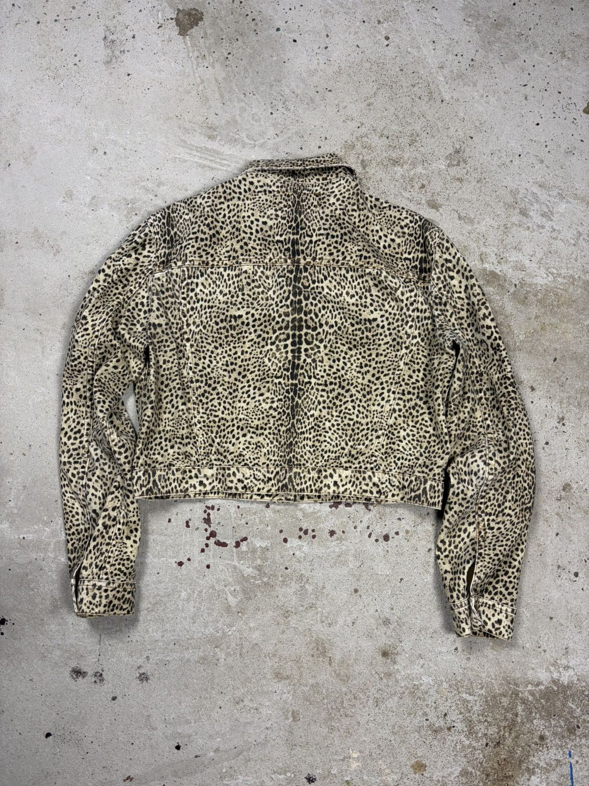 Roberto Cavalli Vintage 1990s Roberto Cavalli Leopard Animal Print Jacket Size S / US 4 / IT 40 - 2 Thumbnail