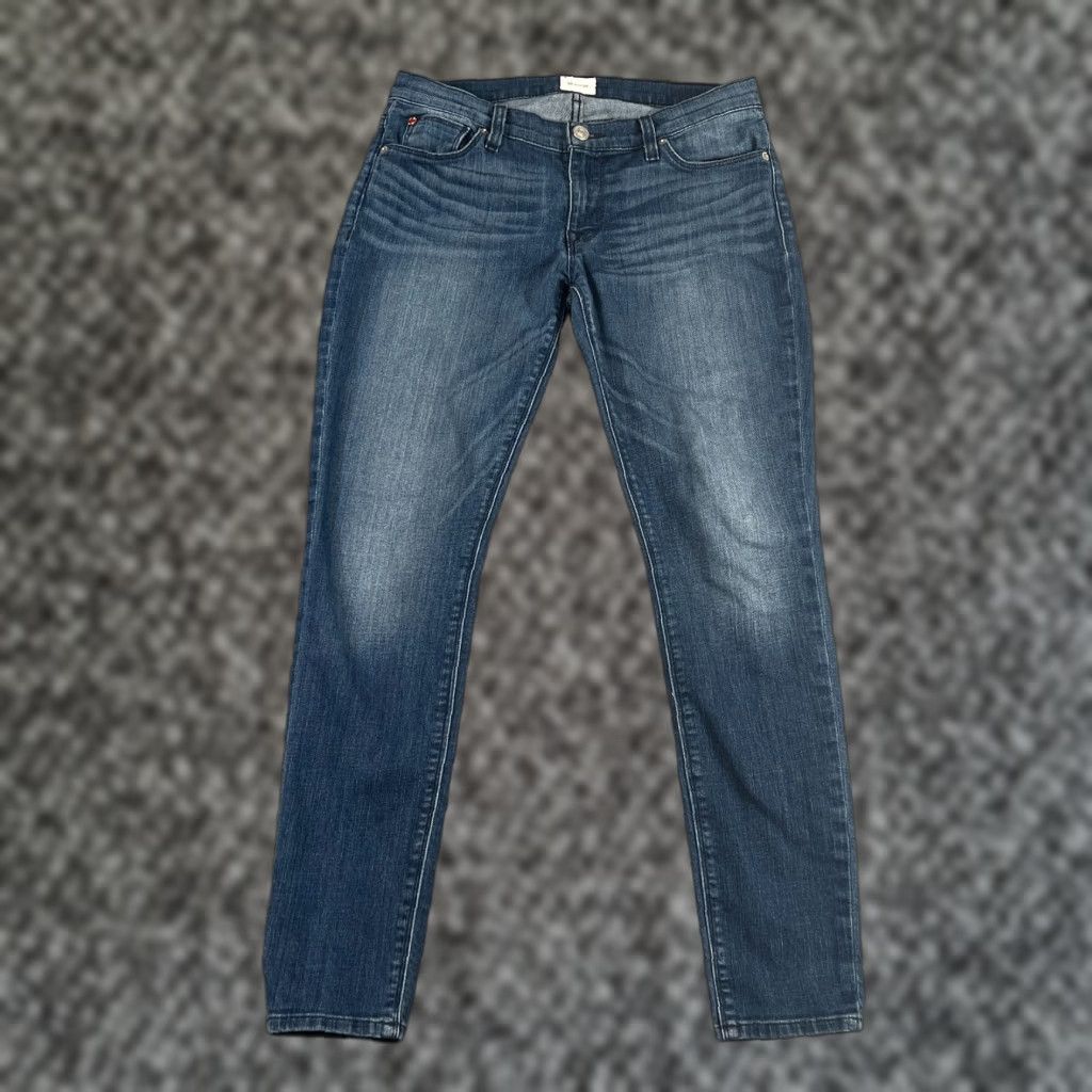 Hudson Hudson Jeans Womens Krista Super Skinny Medium Wash Stretch Size 28 Blue Size 28" / US 6 / IT 42 - 1 Thumbnail