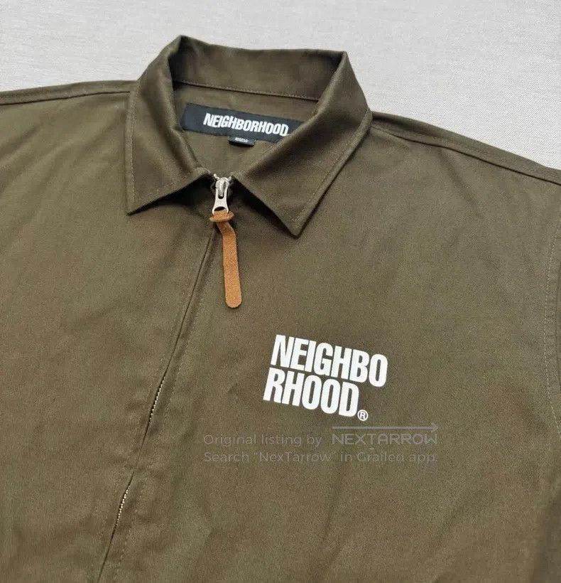 Neighborhood Neighborhood Leather Zipper Work Jacket Size US S / EU 44-46 / 1 - 3 Thumbnail