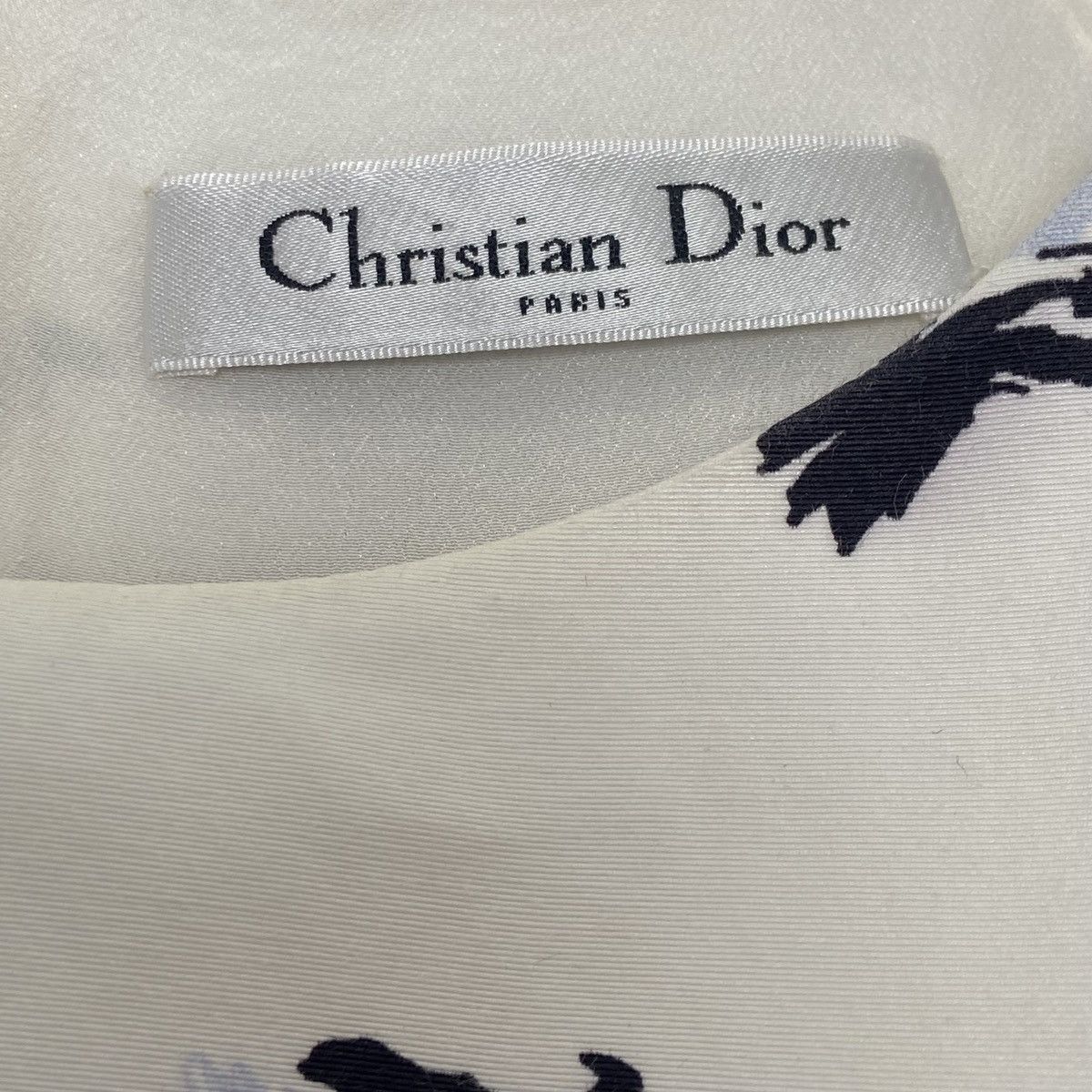 Dior Dior Runway Ink Wash Printed Dress K26WX Size S / US 4 / IT 40 - 5 Thumbnail