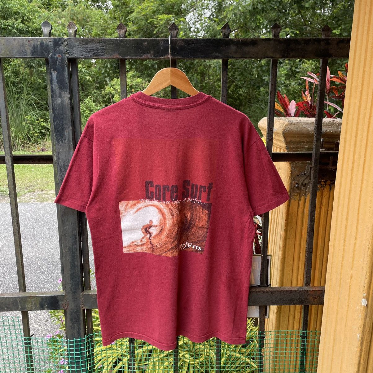 Other 🔥Vintage 90s Surfwex Core Surf Big Air Waves Graphic Tee Size US L / EU 52-54 / 3 - 1 Thumbnail