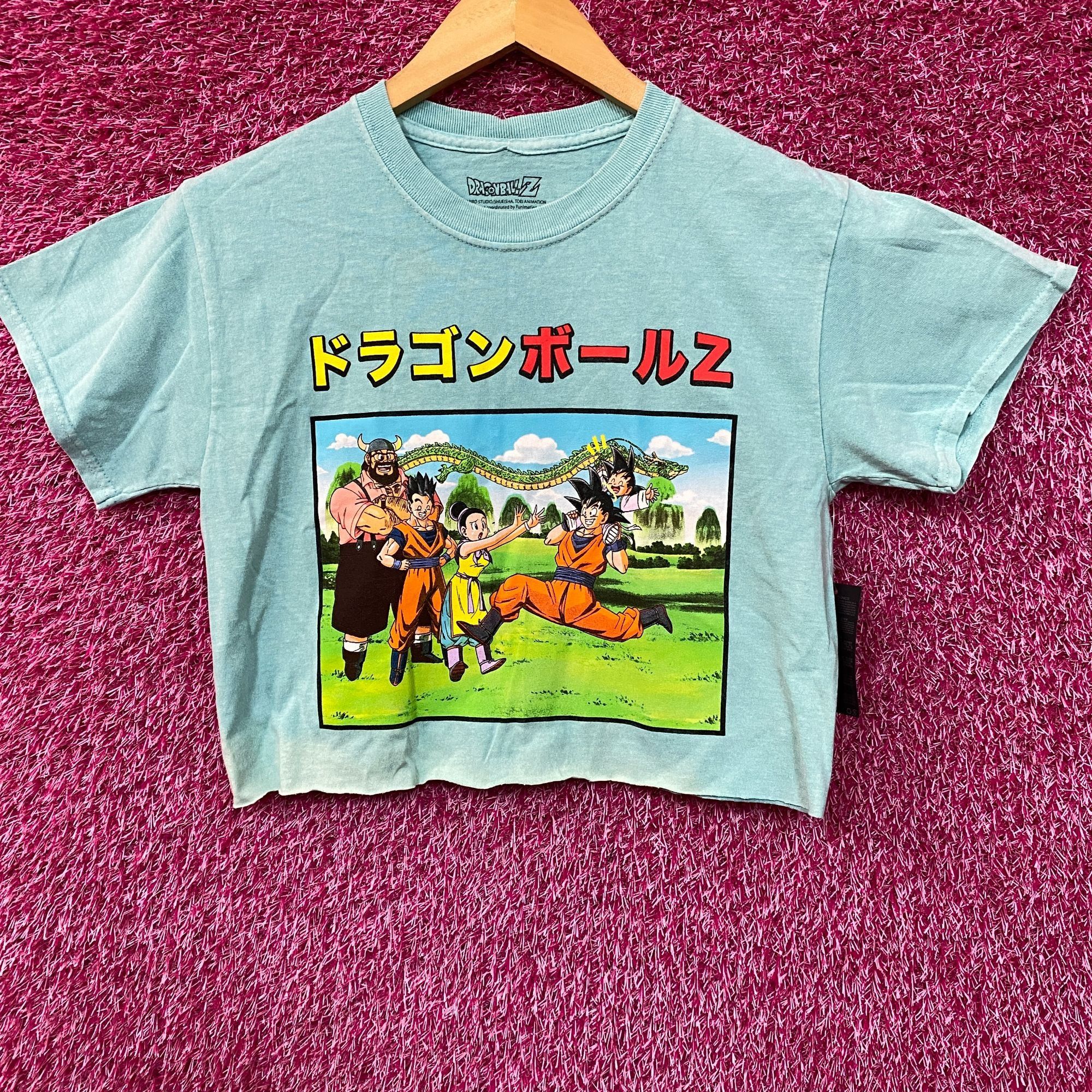 Other Dragon Ball Z Goku Family Graphic Design Anime Crop Top Sma Size S / US 4 / IT 40 - 1 Thumbnail