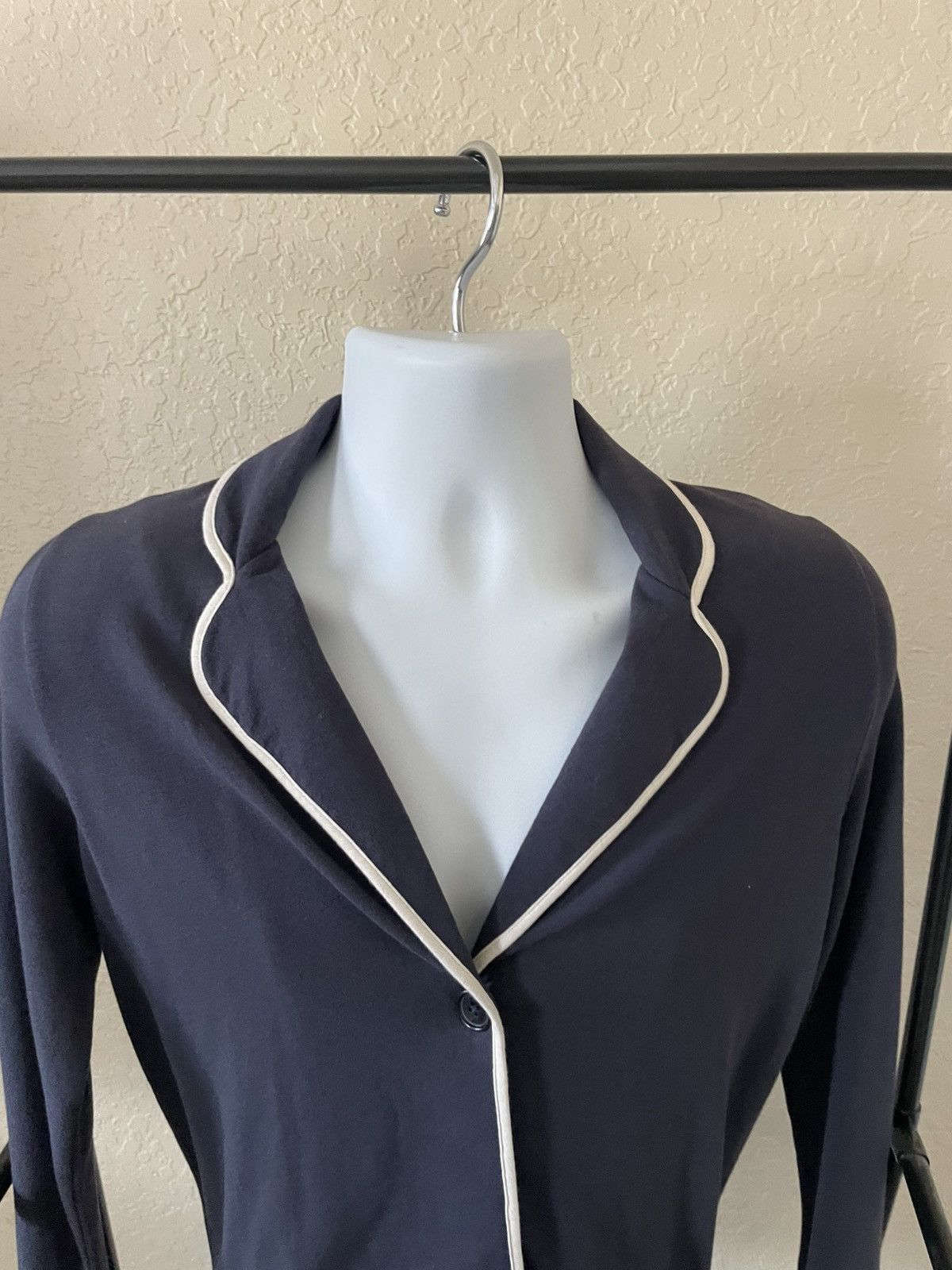 Designer × Japanese Brand KULE Unlined Unstructured Blazer with stretch nwt Size 38S - 4 Thumbnail