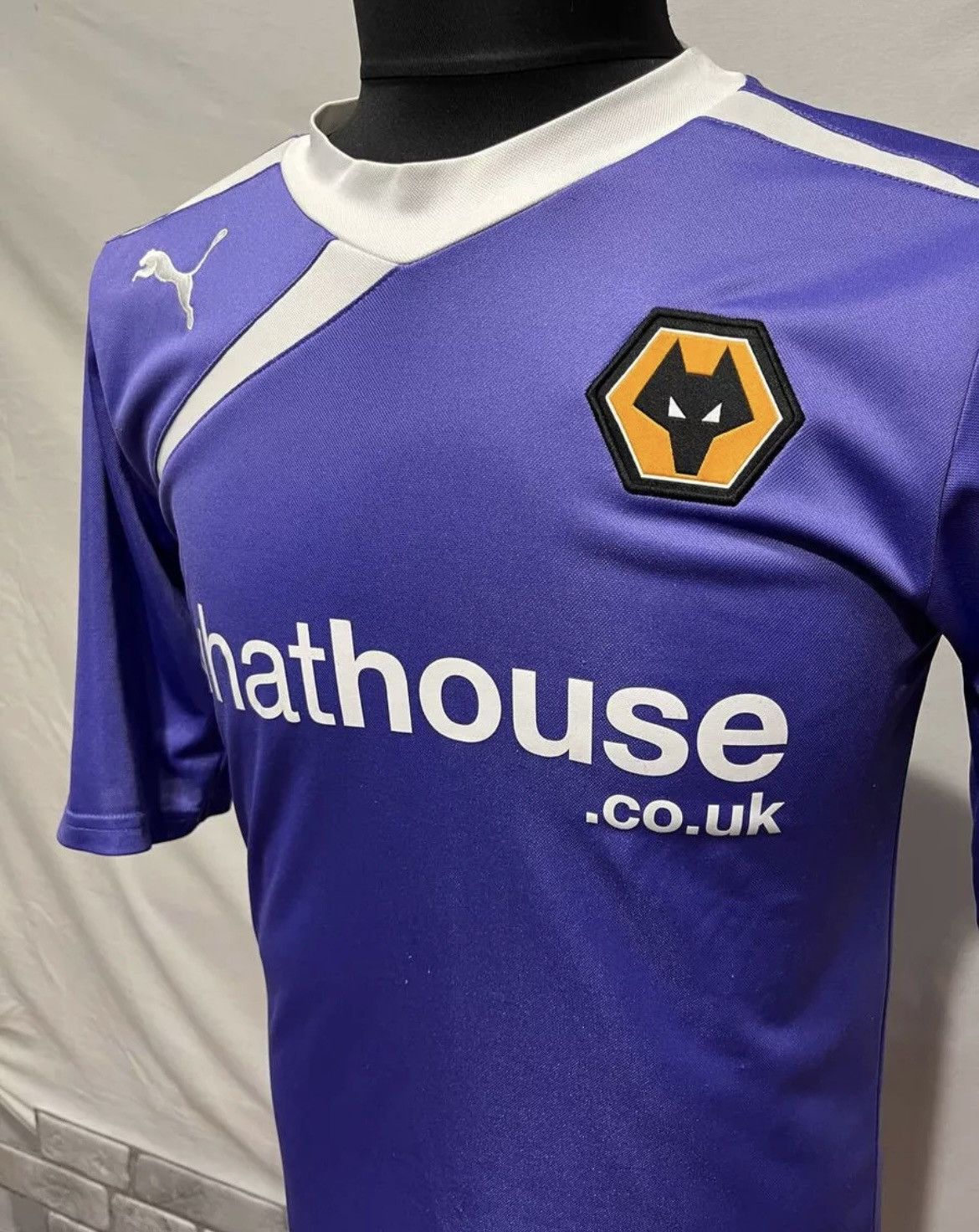 Puma Wolverhampton Jersey 2013/2014 Away Football Soccer Mens Size US S / EU 44-46 / 1 - 3 Thumbnail