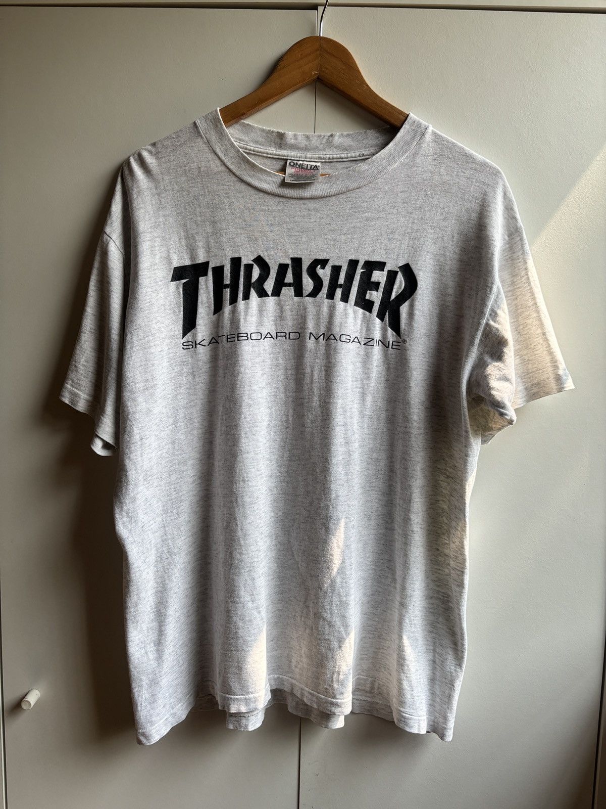 Thrasher Rate early 90s Thrasher magazine tee Size US L / EU 52-54 / 3 - 1 Thumbnail