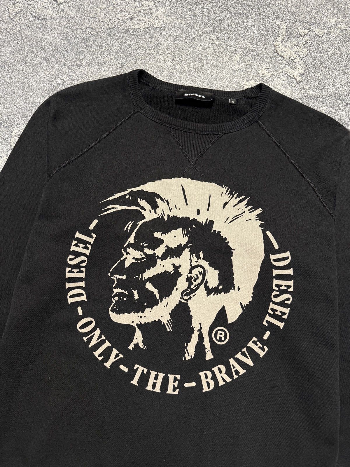 Diesel Vintage Diesel Sweatshirt Big Logo Streetwear Y2K Size US M / EU 48-50 / 2 - 2 Thumbnail