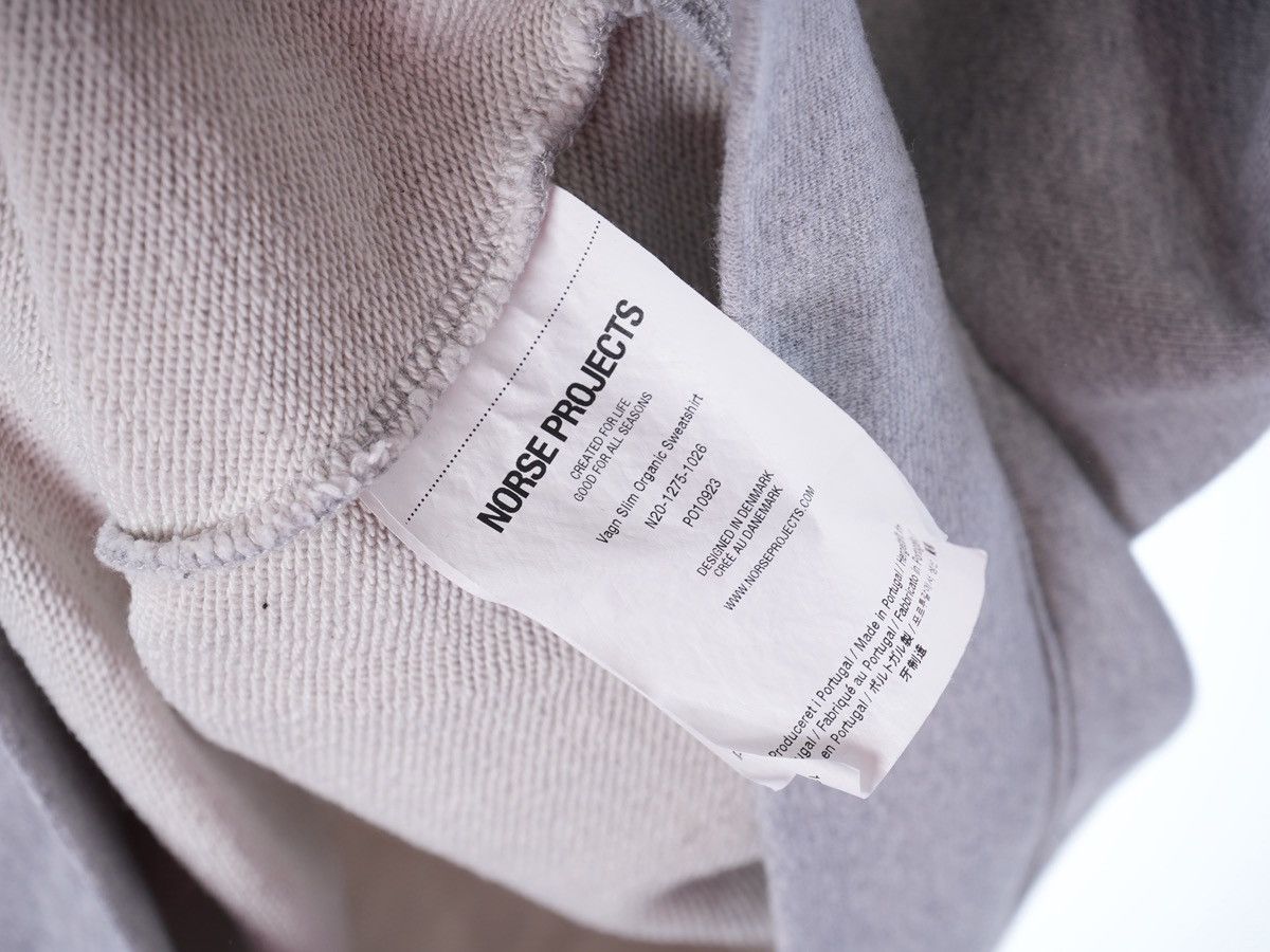 Norse Projects Norse Projects Vagn Slim classic crew sweatshirt Size US XL / EU 56 / 4 - 4 Thumbnail