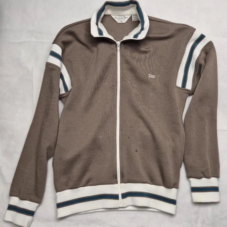 Dior vintage 90s Christian Dior Monsieur full zip sweatshirt Size US M / EU 48-50 / 2 - 1 Thumbnail