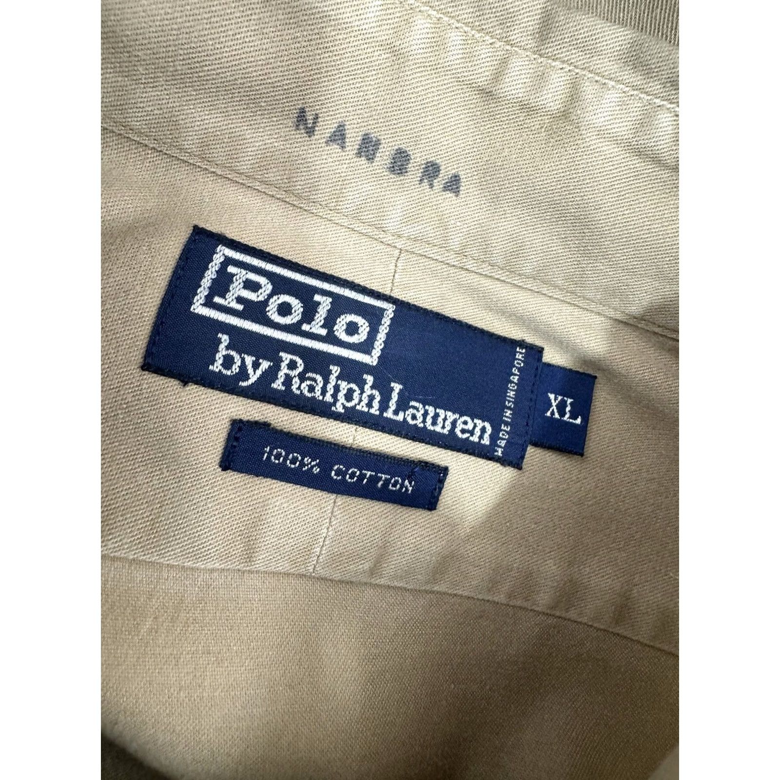 Polo Ralph Lauren POLO RALPH LAUREN Work Shirt Mens XL / 2XL Safari Ranch Bush Epaulets Size US XL / EU 56 / 4 - 4 Thumbnail