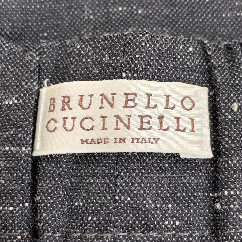 Brunello Cucinelli Brunello Cucinelli Black and gray sequined zipper design w Size 25" / US 0 / IT 36 - 6 Thumbnail