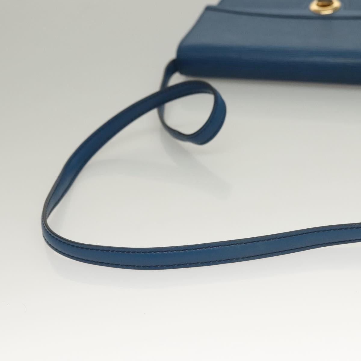 Louis Vuitton LOUIS VUITTON Epi Pochette Arche Shoulder Bag Blue M52575 Size ONE SIZE - 7 Thumbnail