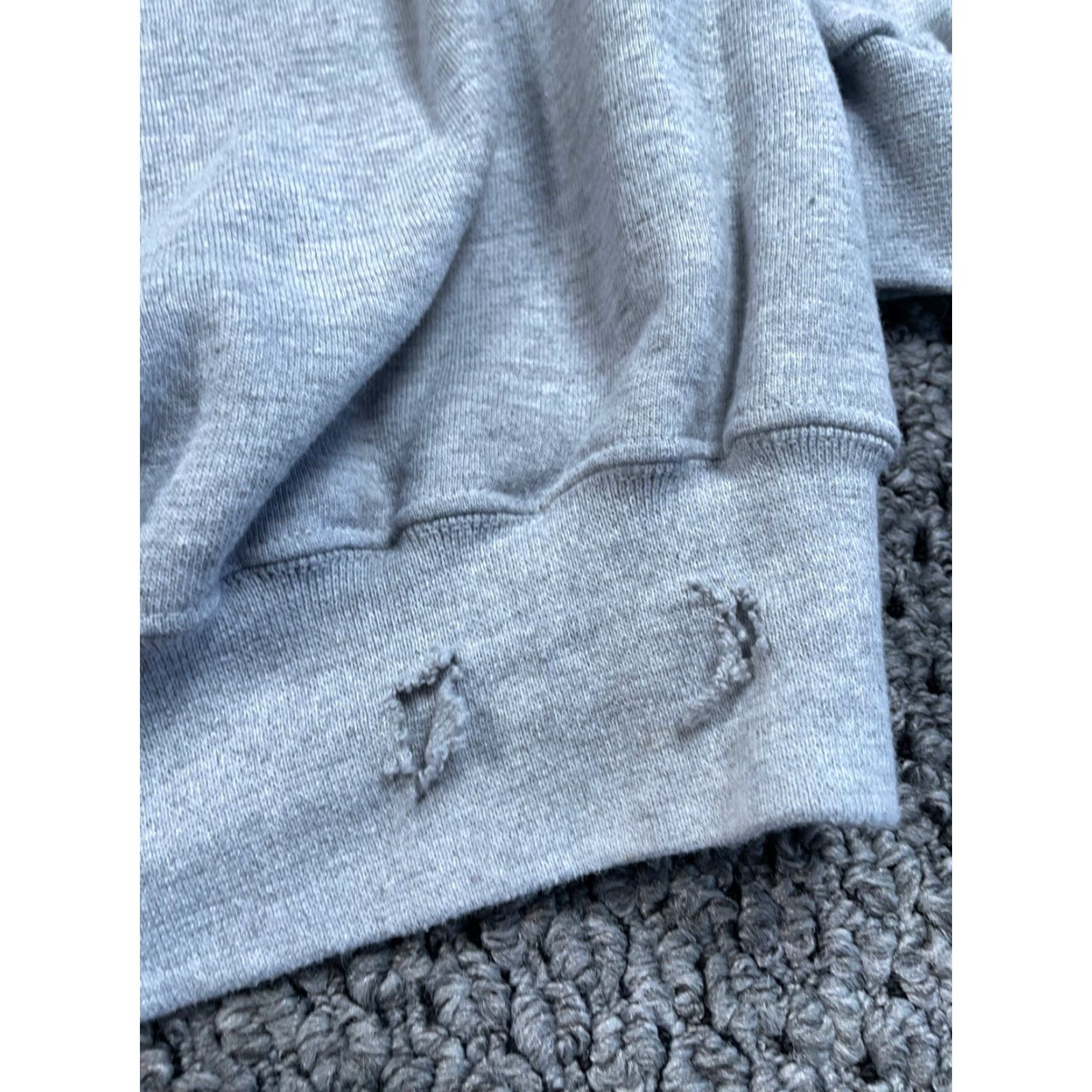 Russell Athletic VTG Russell Athletic Sweatshirt Adult XL Gray Crewneck Power/Graphic Print Flag USA 9/11 Patriotic Retro Vintage Size US XL / EU 56 / 4 - 6 Thumbnail