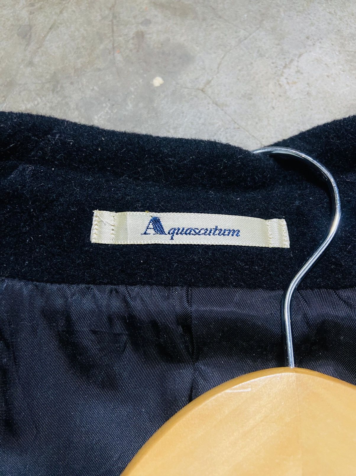 Aquascutum Double Breasted Wool Jacket