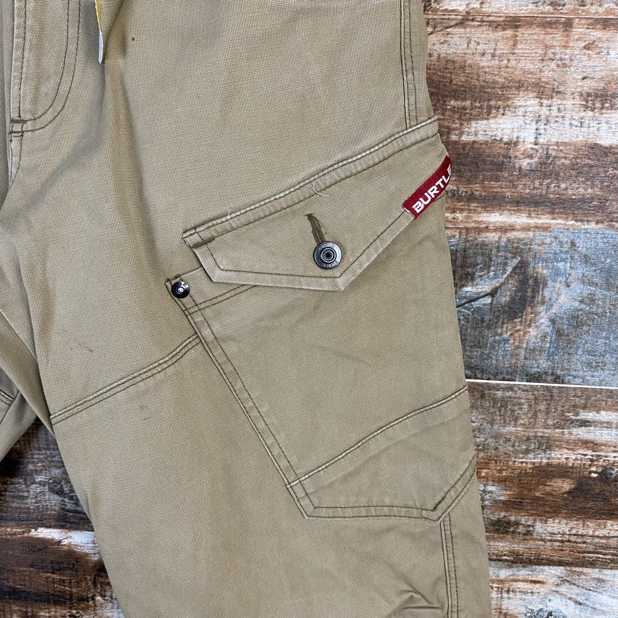 Japanese Brand DL Burtle Beige Cargo Multipocket Pants #C1134 Size US 30 / EU 46 - 9 Thumbnail