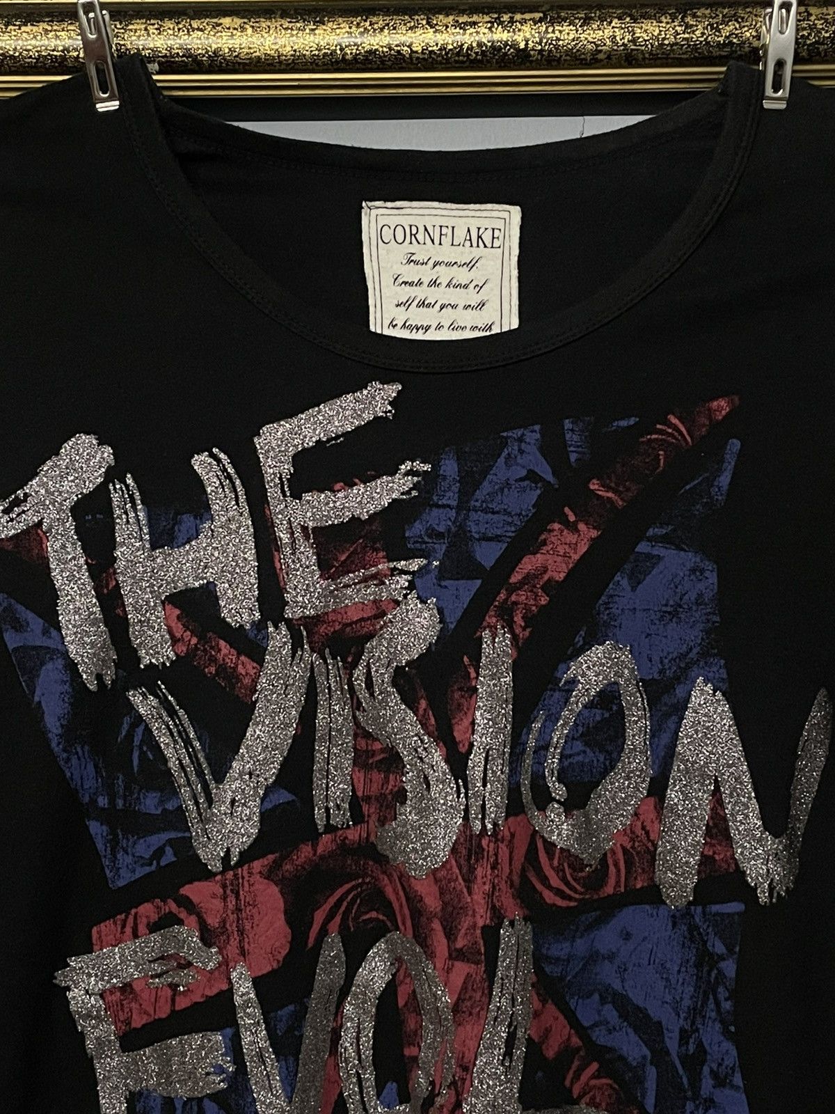 Designer × Japanese Brand × Vintage Vintage 1990s Japan Designer The Vision Evol Ves Punk Tshirt Size US S / EU 44-46 / 1 - 4 Thumbnail