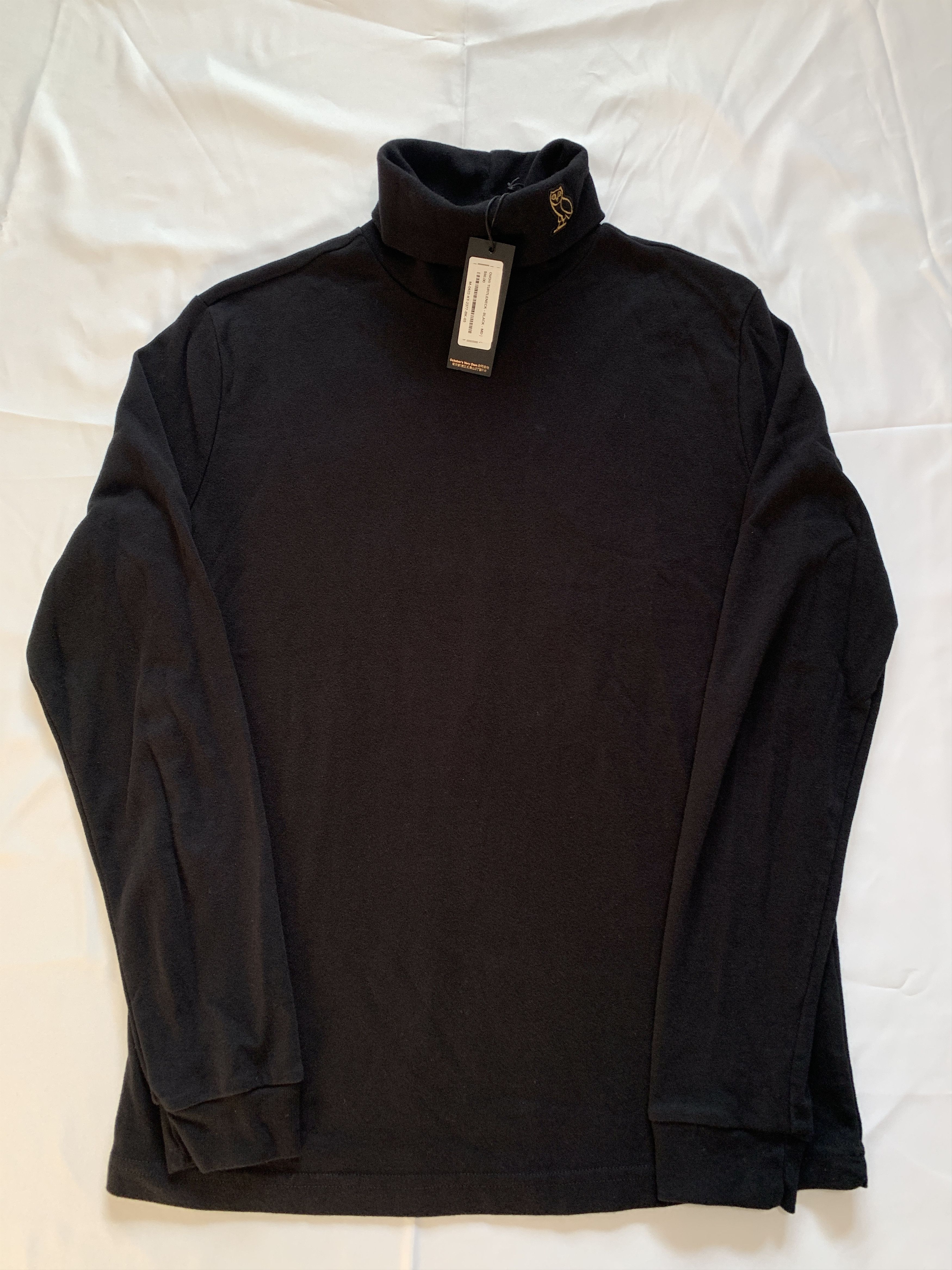 Drake OVO SNOW BLACK TURTLE NECK MOCKNECK Size US M / EU 48-50 / 2 - 1 Thumbnail