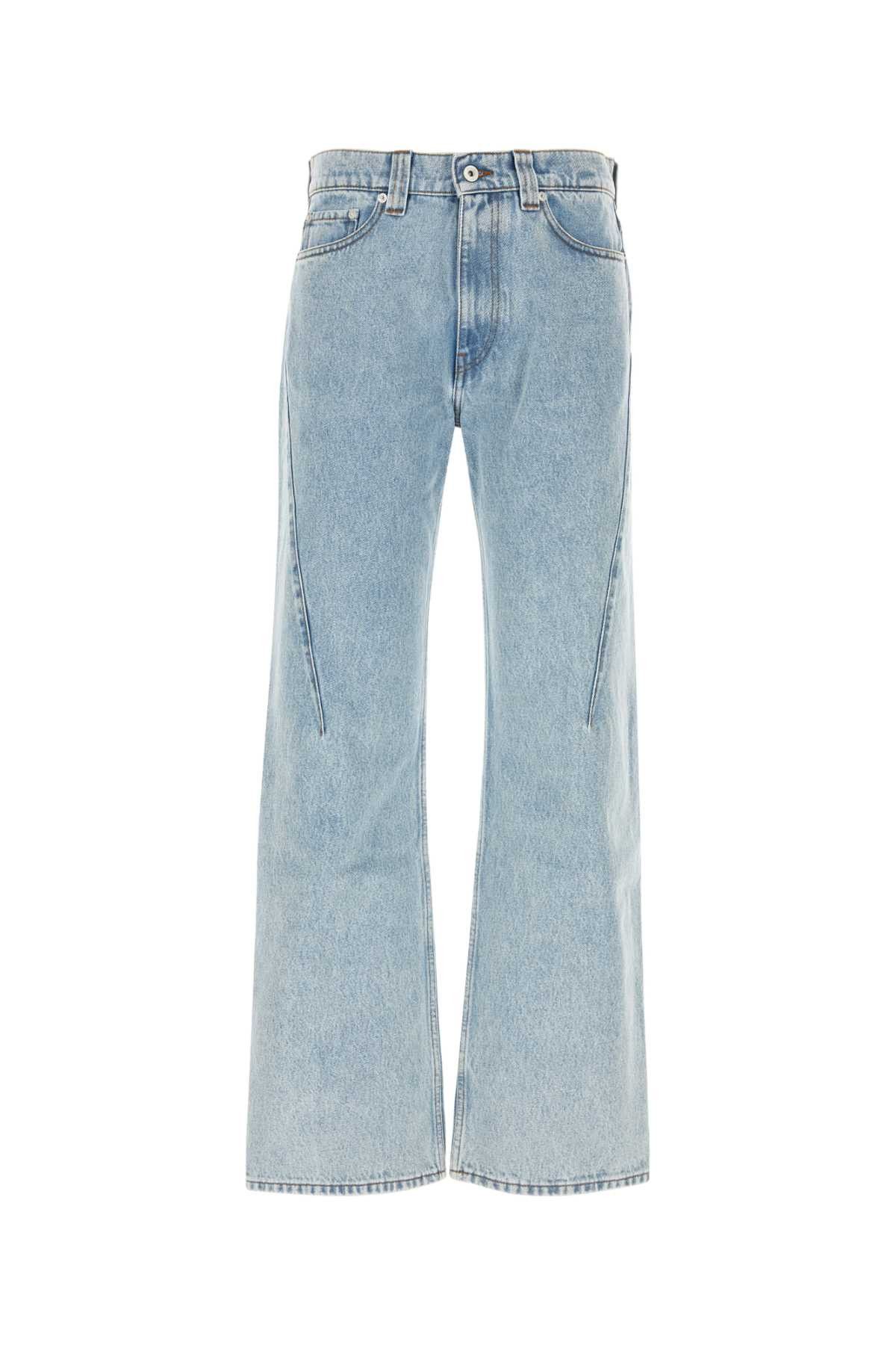 image of Yproject Denim Jeans in Light Blue, Men's (Size 30)