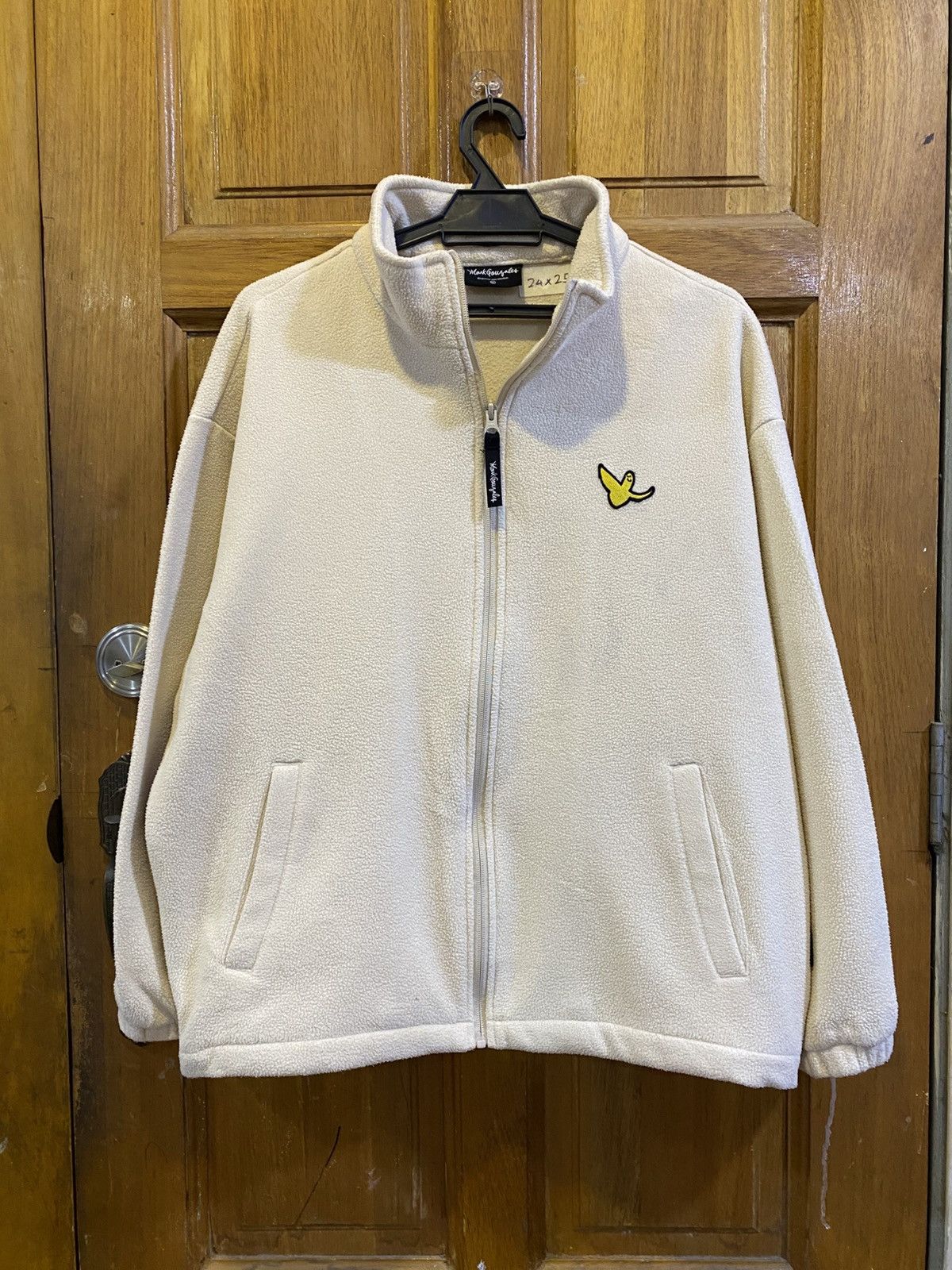 Other Mark Gonzales Cream Fleece Zip Jacket Size M Size US M / EU 48-50 / 2 - 1 Thumbnail