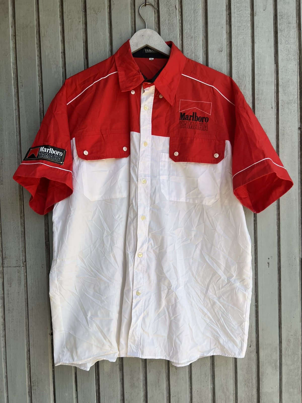 Marlboro　YAMAHA Tシャツ MotoGP Yamaha Marlboro Racing T-Shirt Size L [Unused] limited From