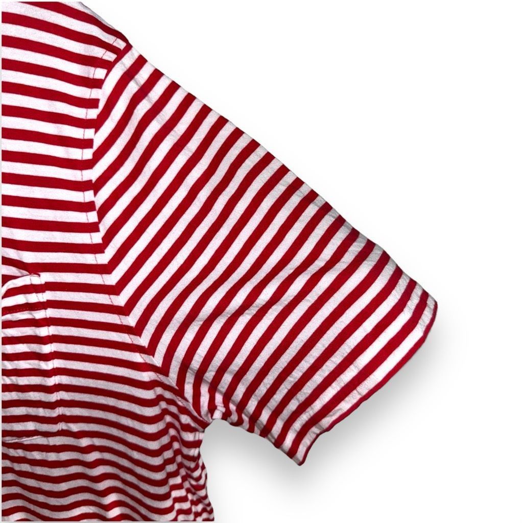 Polo Ralph Lauren Polo Ralph Lauren Red & White Stripes Soft Touch Polo L Size US L / EU 52-54 / 3 - 7 Thumbnail