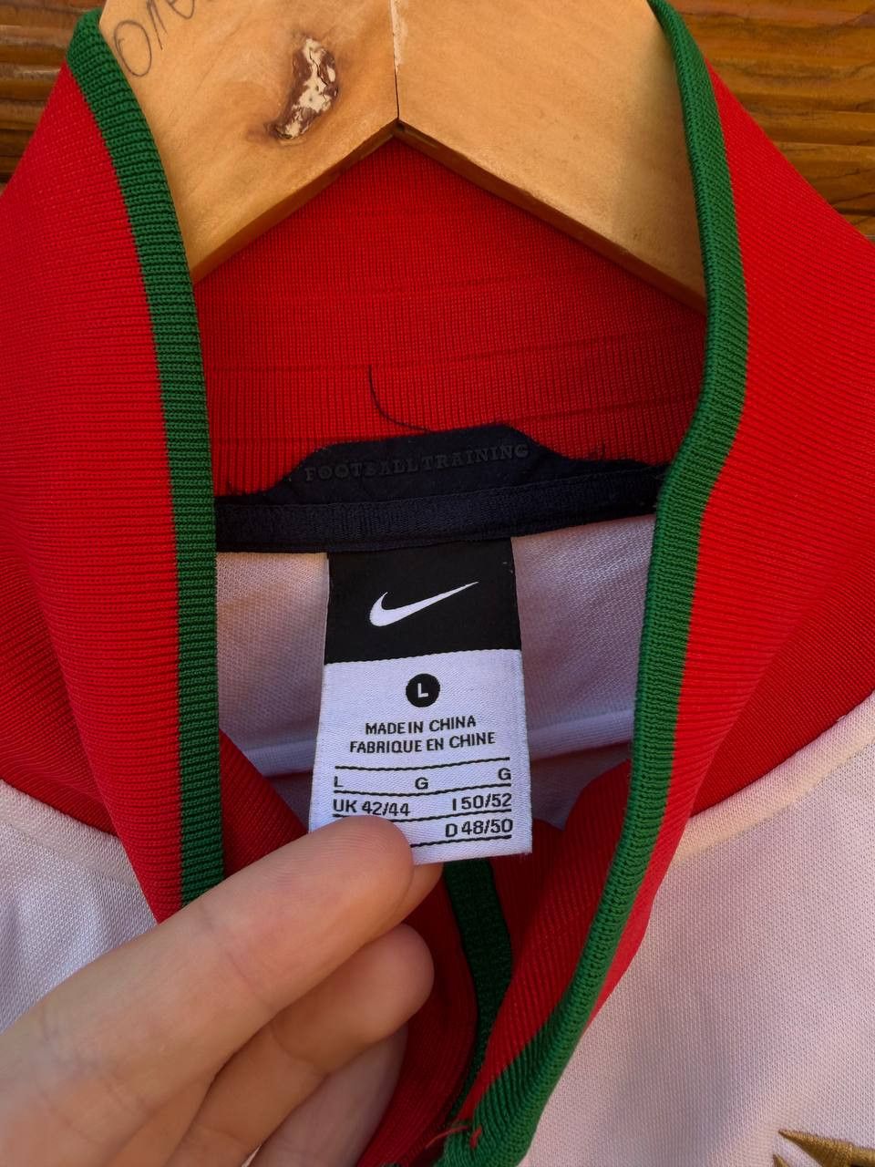 Nike Nike Portugal National Team football soccer jacket size L Size US L / EU 52-54 / 3 - 5 Thumbnail