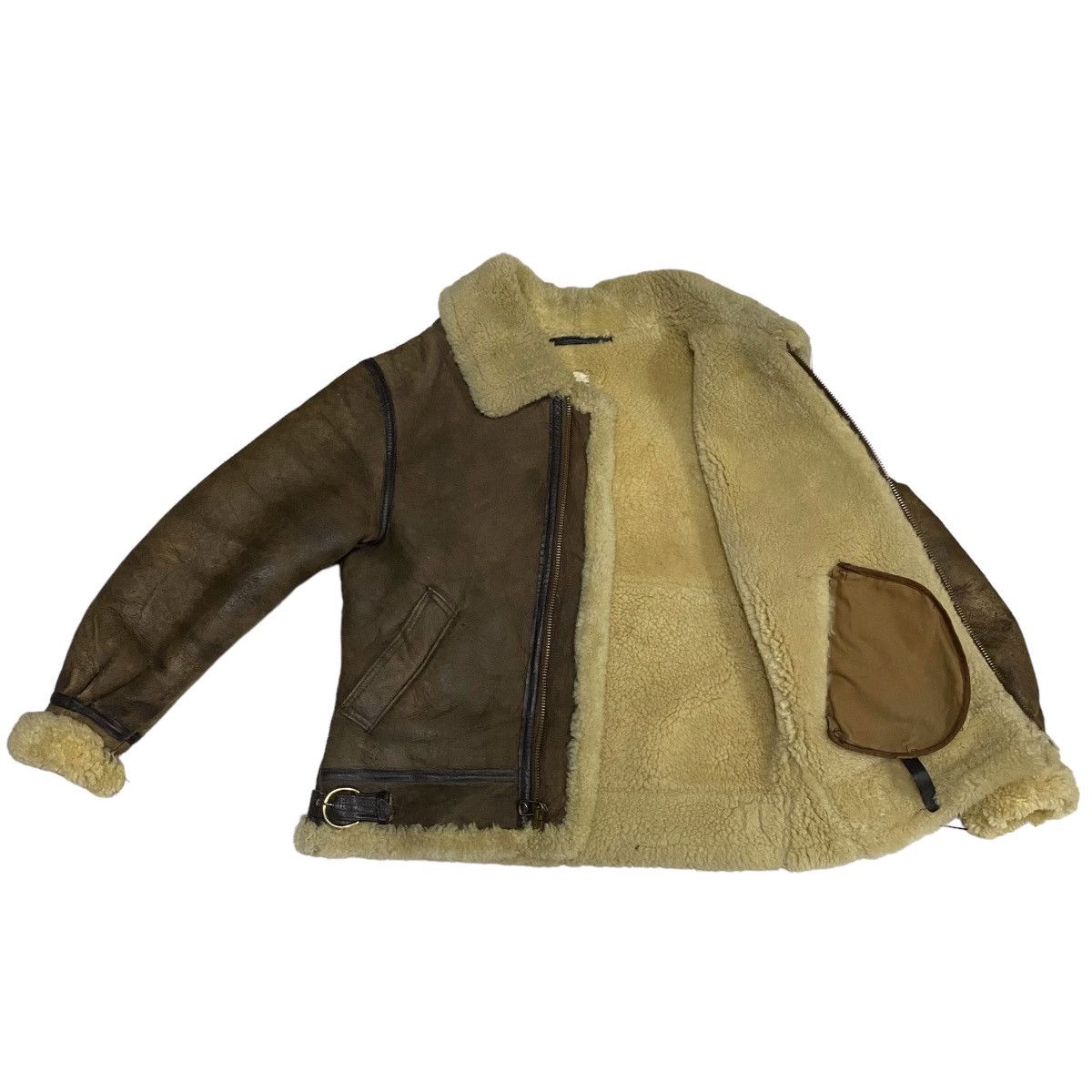 Japanese Brand B3 Orchard Motorcycles Sheepskin Made in USA Size US M / EU 48-50 / 2 - 6 Thumbnail