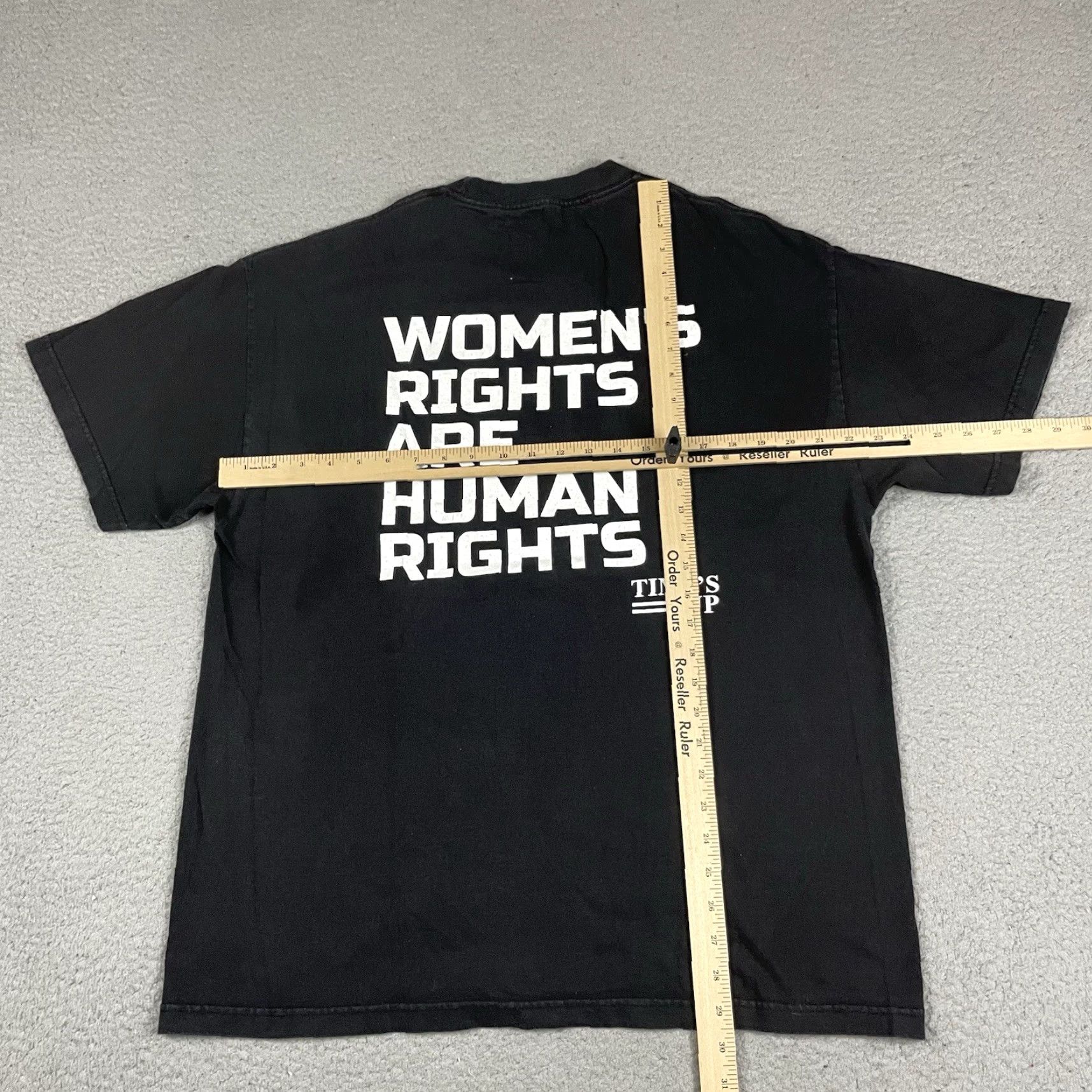 Vintage Womens T Shirt Adult XL 2018 Feminists Advocacy Protest Rights Times Up Shirt Size XL / US 12-14 / IT 48-50 - 7 Thumbnail