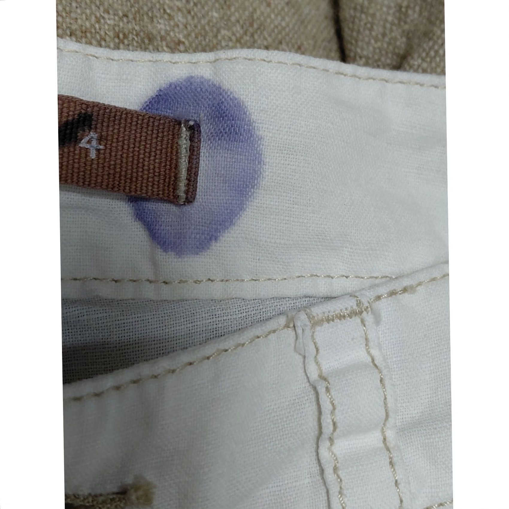 Free People Free People White Cargo Pants Women Size 4 Drawstring Relaxed Capri Pants Casual Travel Size 27" / US 4 / IT 40 - 5 Thumbnail
