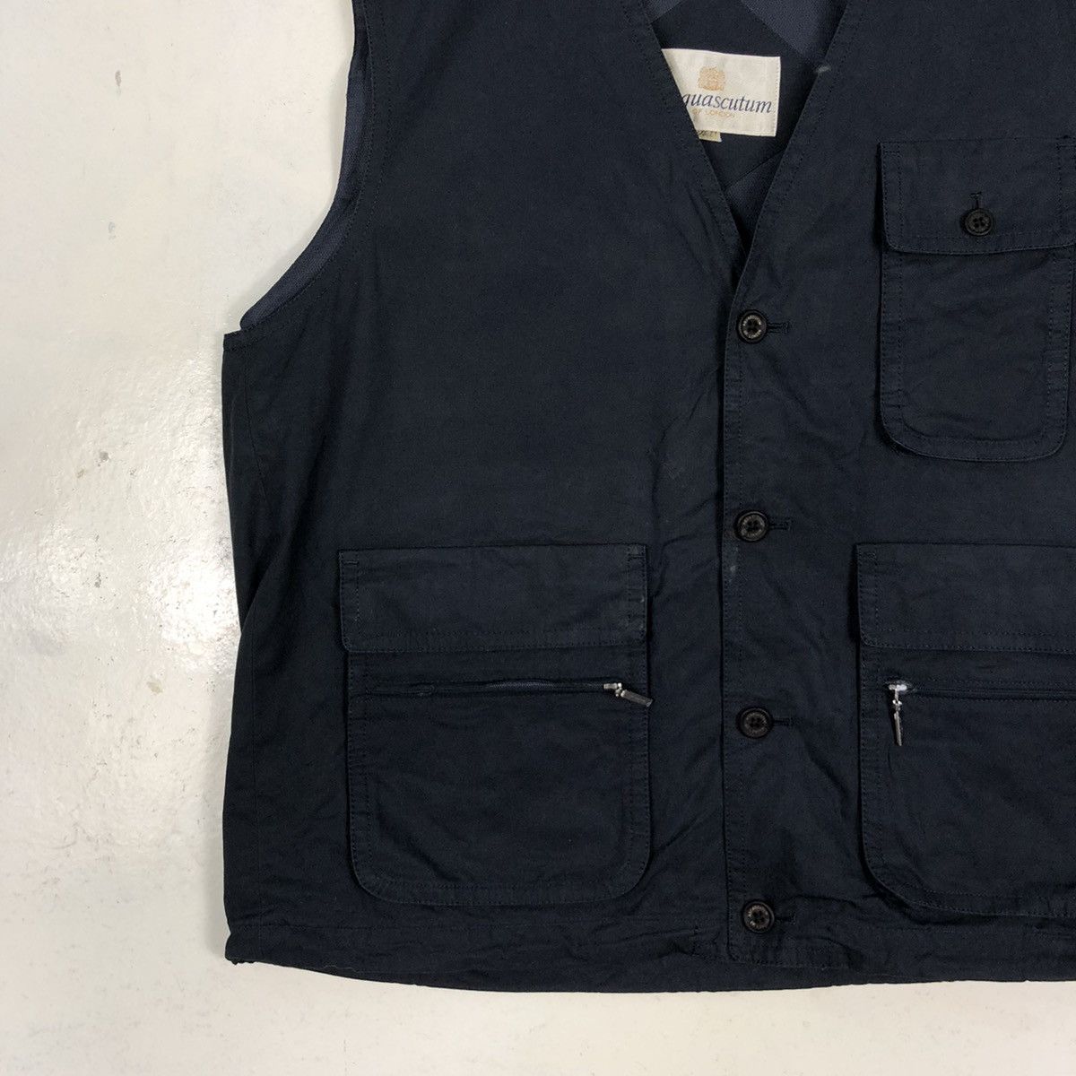 Aquascutum × Other Vintage Aquascutum Vest Jacket Size US M / EU 48-50 / 2 - 3 Thumbnail