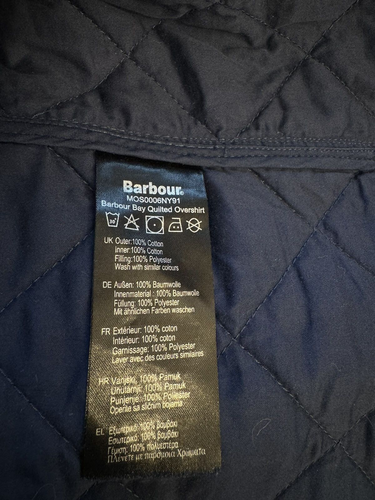 Barbour Barbour bay quilted over shirt jacket Size US M / EU 48-50 / 2 - 5 Thumbnail