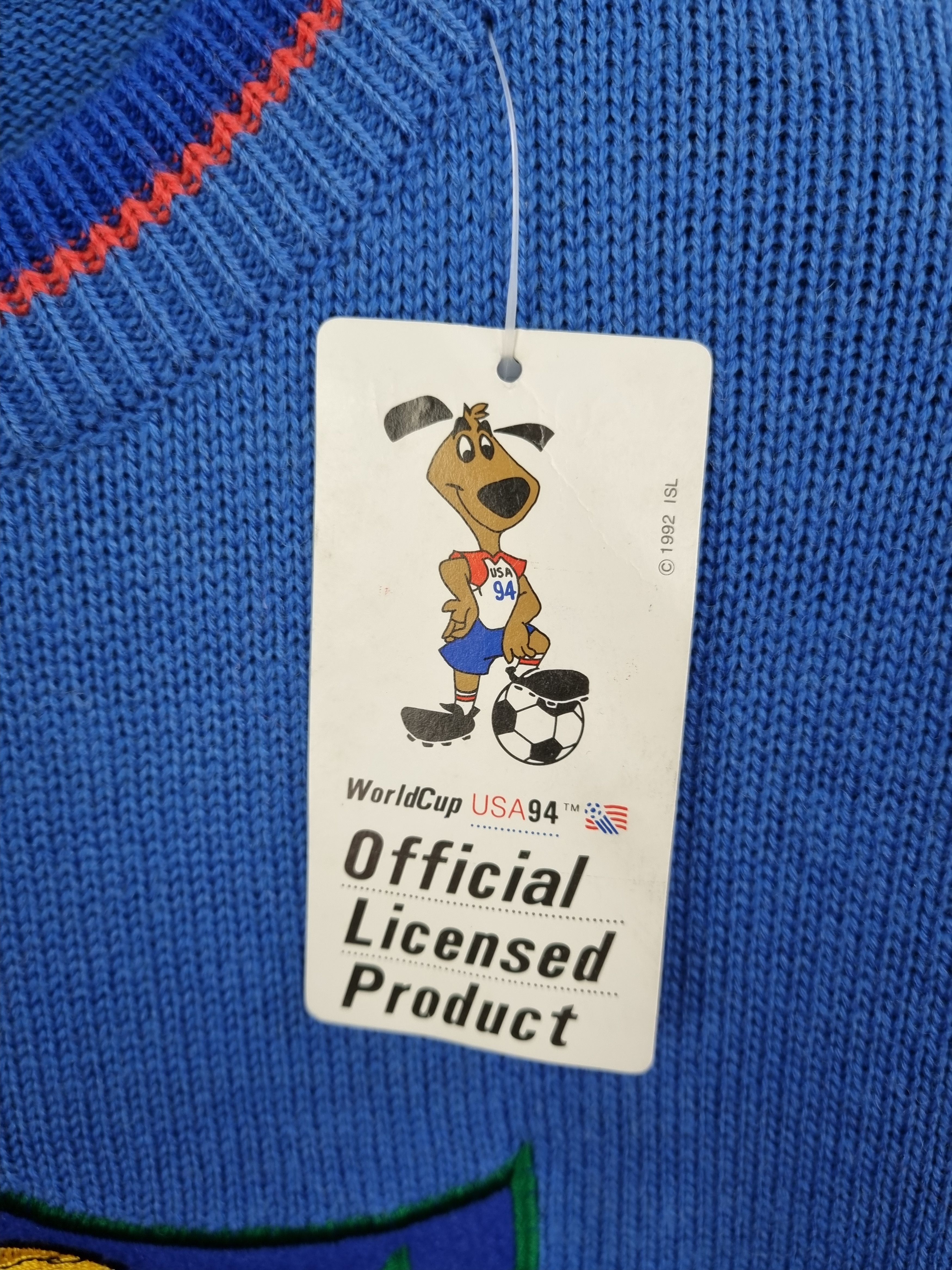 Sports Specialties × Vintage 91s World Cup USA 94 Knitted Wool Vintage Sweater Size US M / EU 48-50 / 2 - 10 Thumbnail