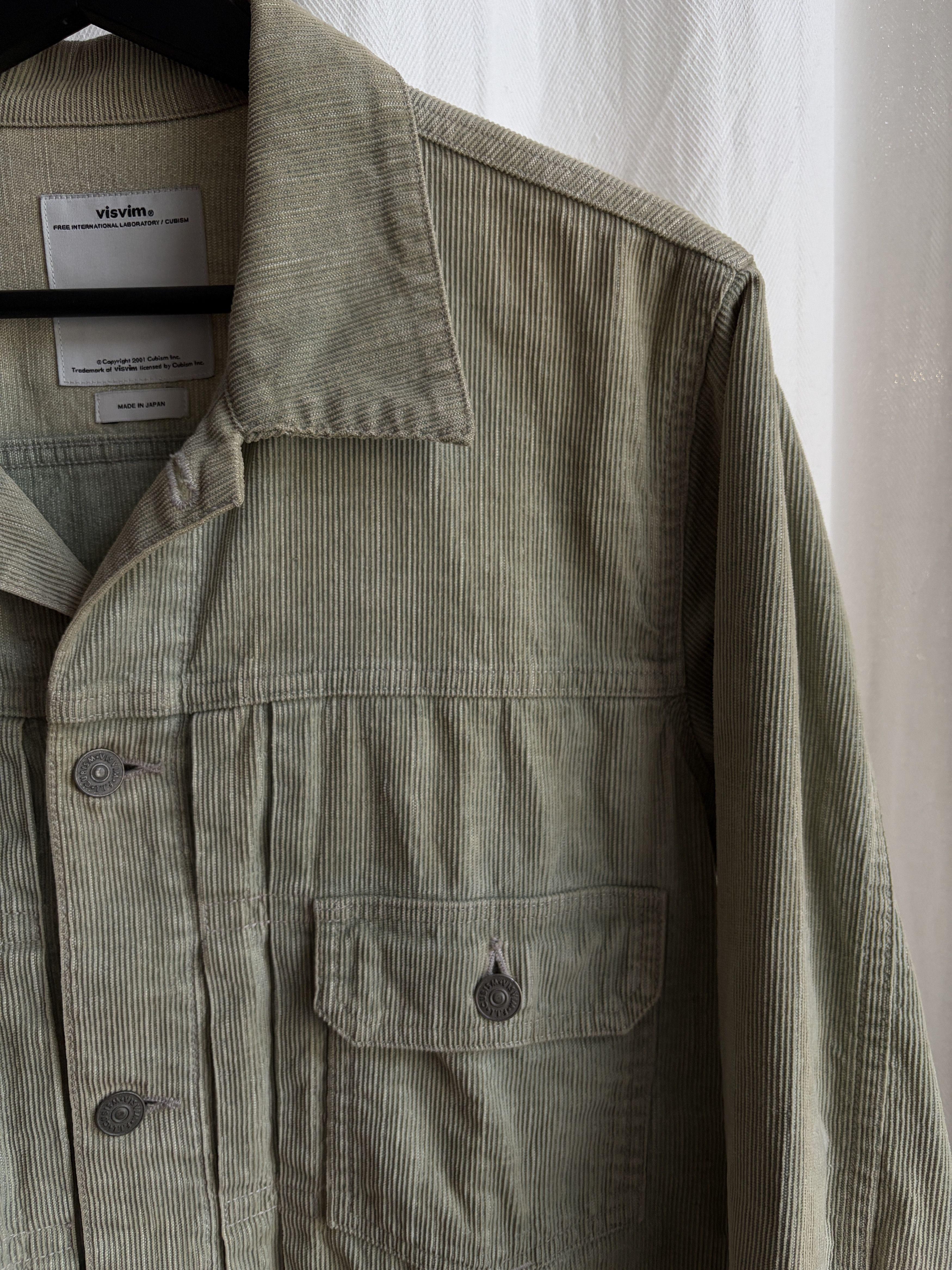 Visvim 101 JKT Corduroy Trucker Jacket Size US M / EU 48-50 / 2 - 3 Thumbnail