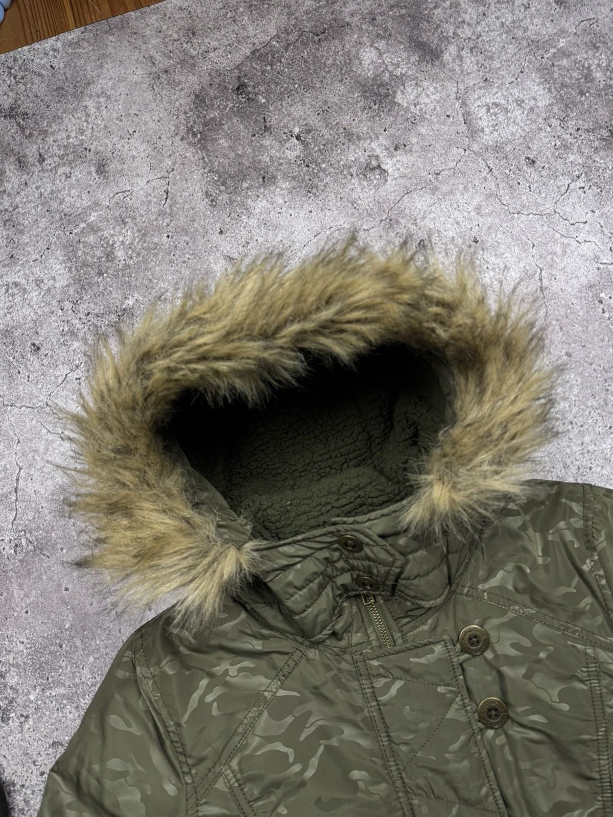 Japanese Brand VINTAGE JUNYA WATABANE YOHJI YAMAMOTO FUR BAGGY PILOT BOMBER Size US S / EU 44-46 / 1 - 5 Thumbnail