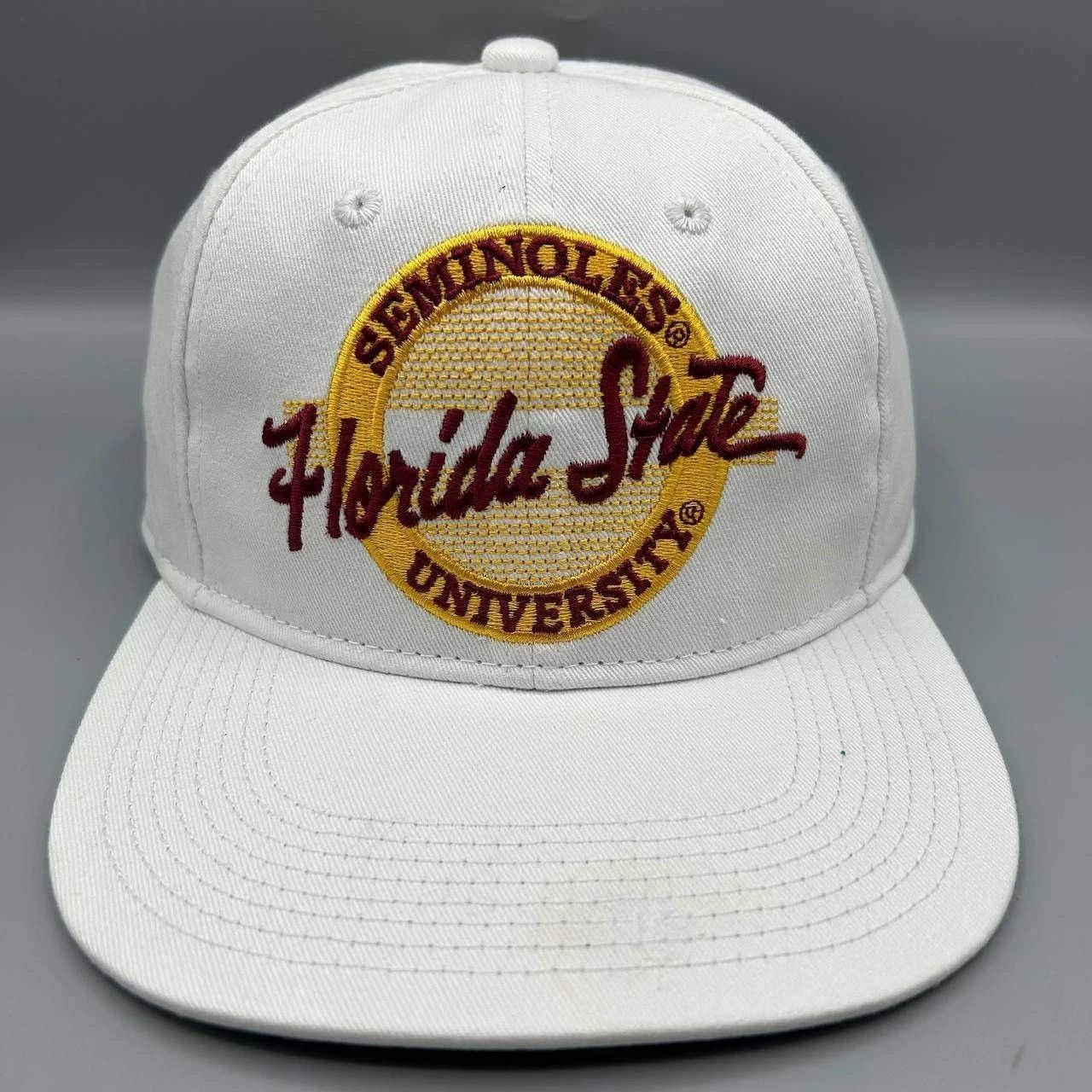 The Game Vintage Florida State Seminoles Hat NCAA Snap Back Cotton Size ONE SIZE - 1 Thumbnail