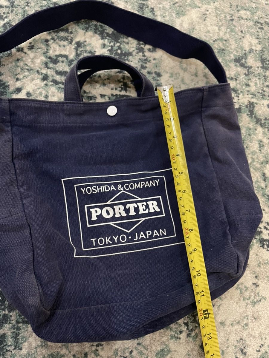 Porter Yoshida Porter Tokyo X Lower Case Blue Logo Sling Bag Size ONE SIZE - 12 Thumbnail