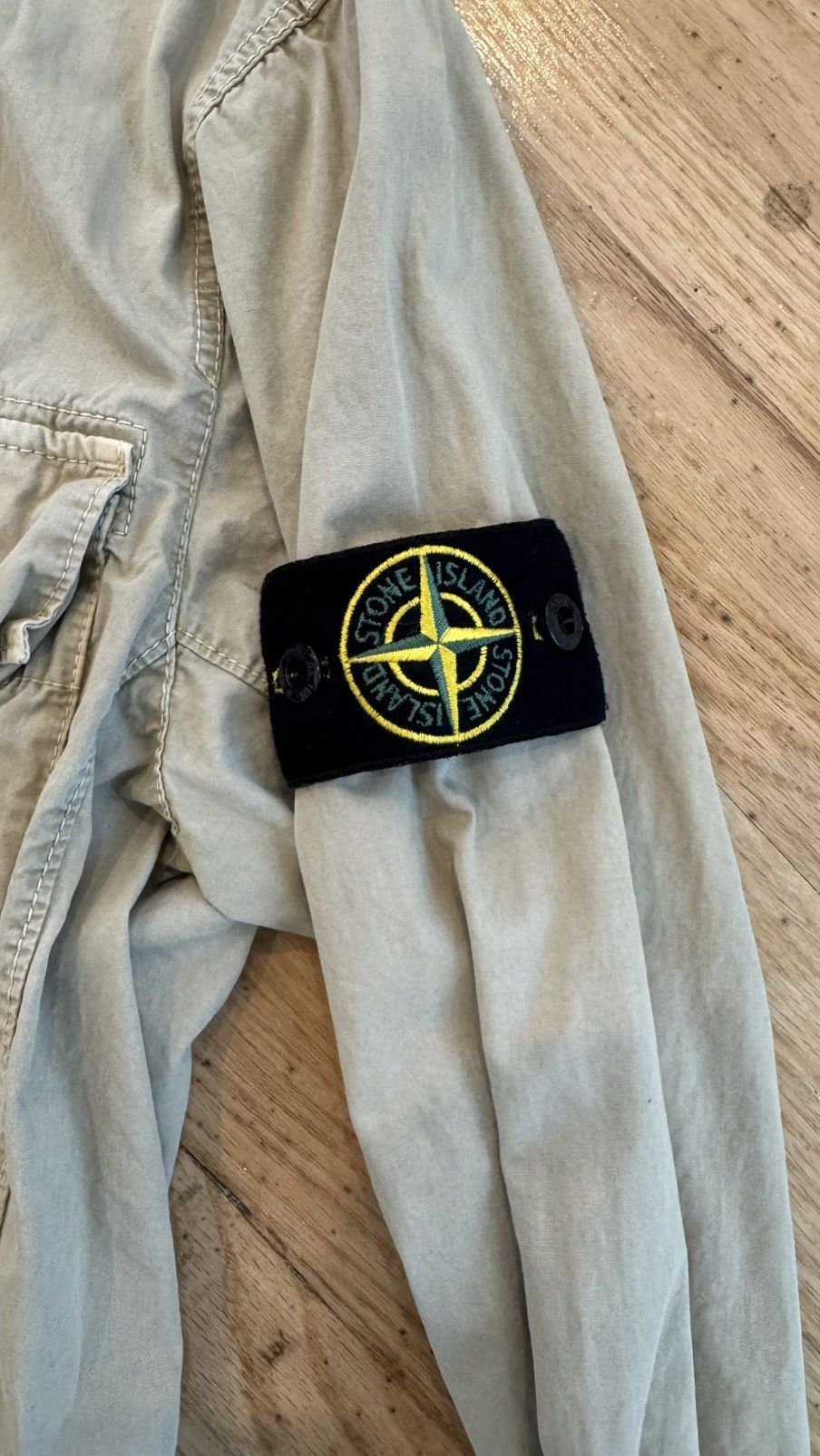 Stone Island Stone Island Beige Overshirt Size US S / EU 44-46 / 1 - 5 Thumbnail