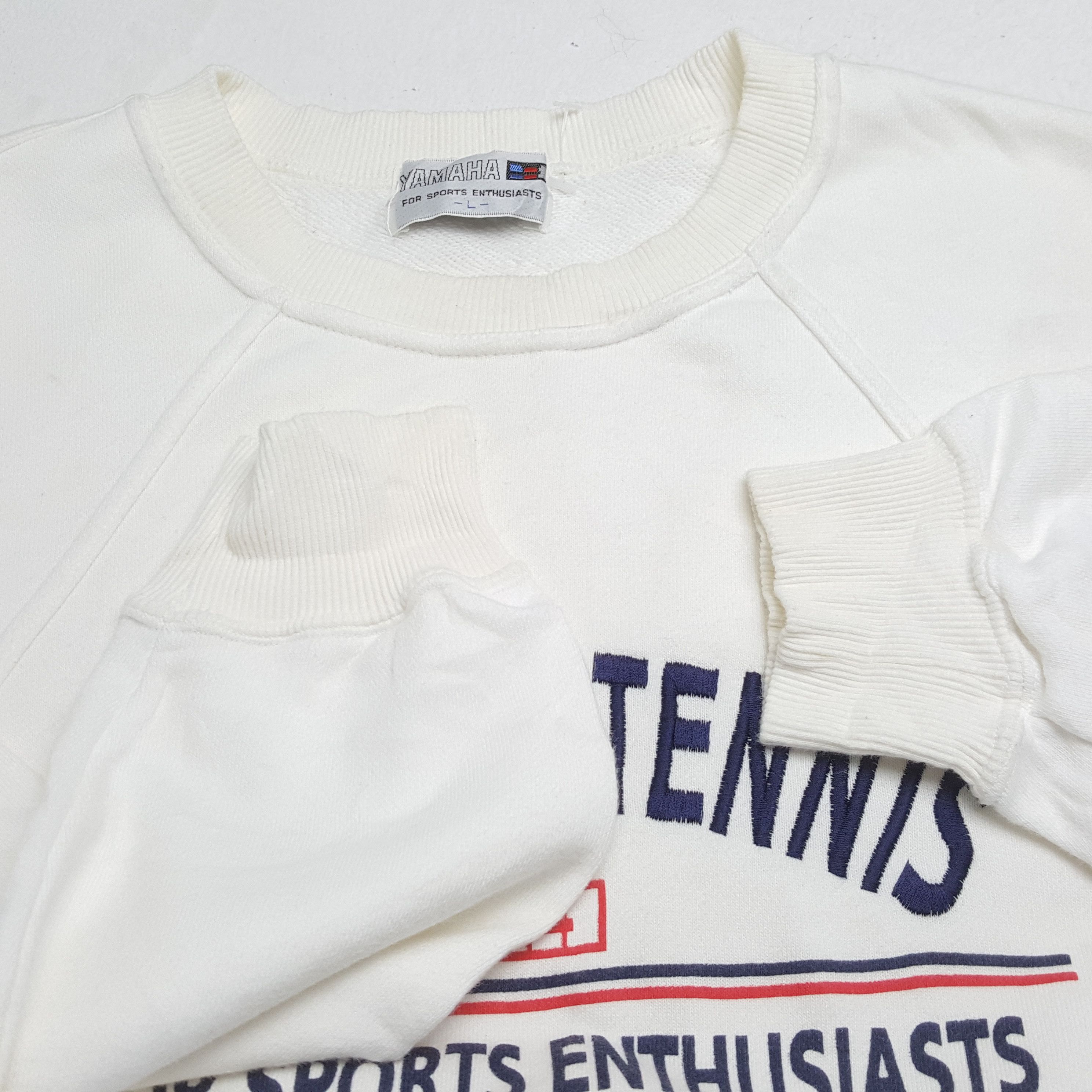 Vintage × Yamaha YAMAHA TENNIS Japanese Brand Center Design Sweatshirt Size US M / EU 48-50 / 2 - 9 Thumbnail