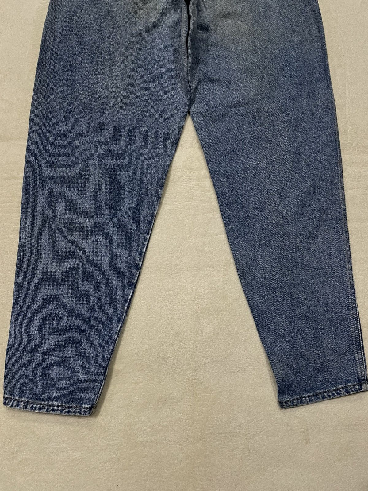 Japanese Brand Vintage Bobson Pro Baggy Mudwash Faded Denim Jeans Size US 32 / EU 48 - 12 Thumbnail