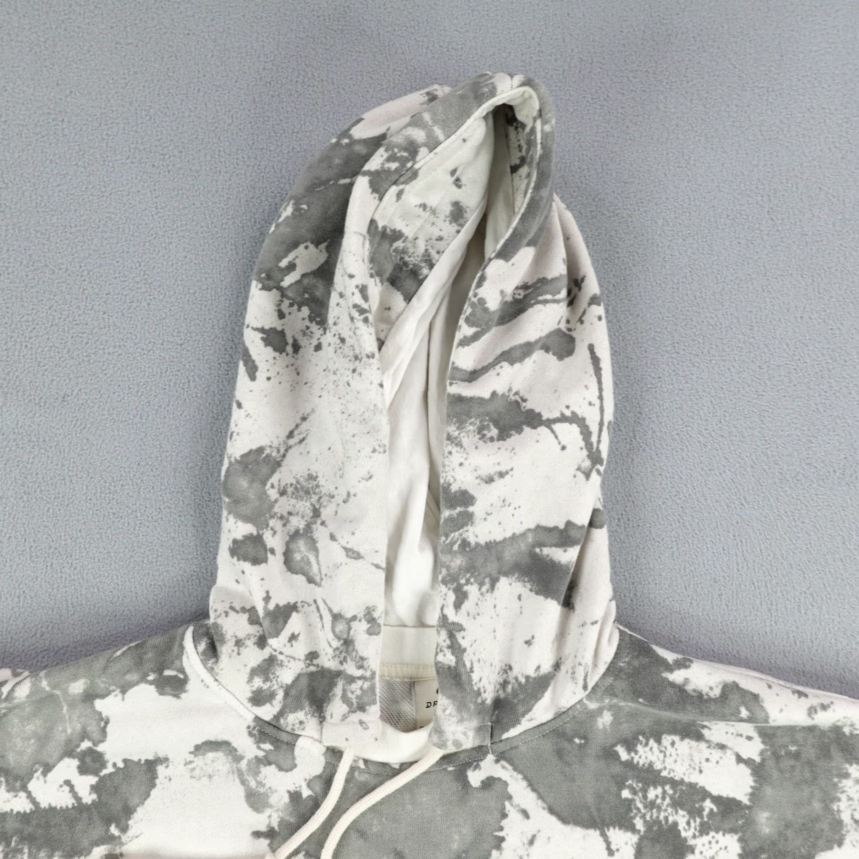 Nike VINTAGE Nike Hoodie Womens Gray Tie Dye Standard Issue Pullover Sweatshirt Sweater Size M / US 6-8 / IT 42-44 - 2 Thumbnail