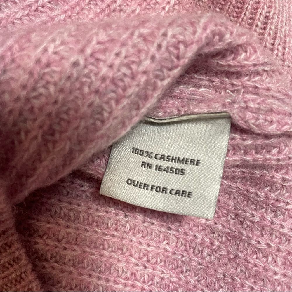 Other Collaboration Cashmere Off Shoulder Ribbed Pink Sweater Siz Size XS / US 0-2 / IT 36-38 - 7 Thumbnail