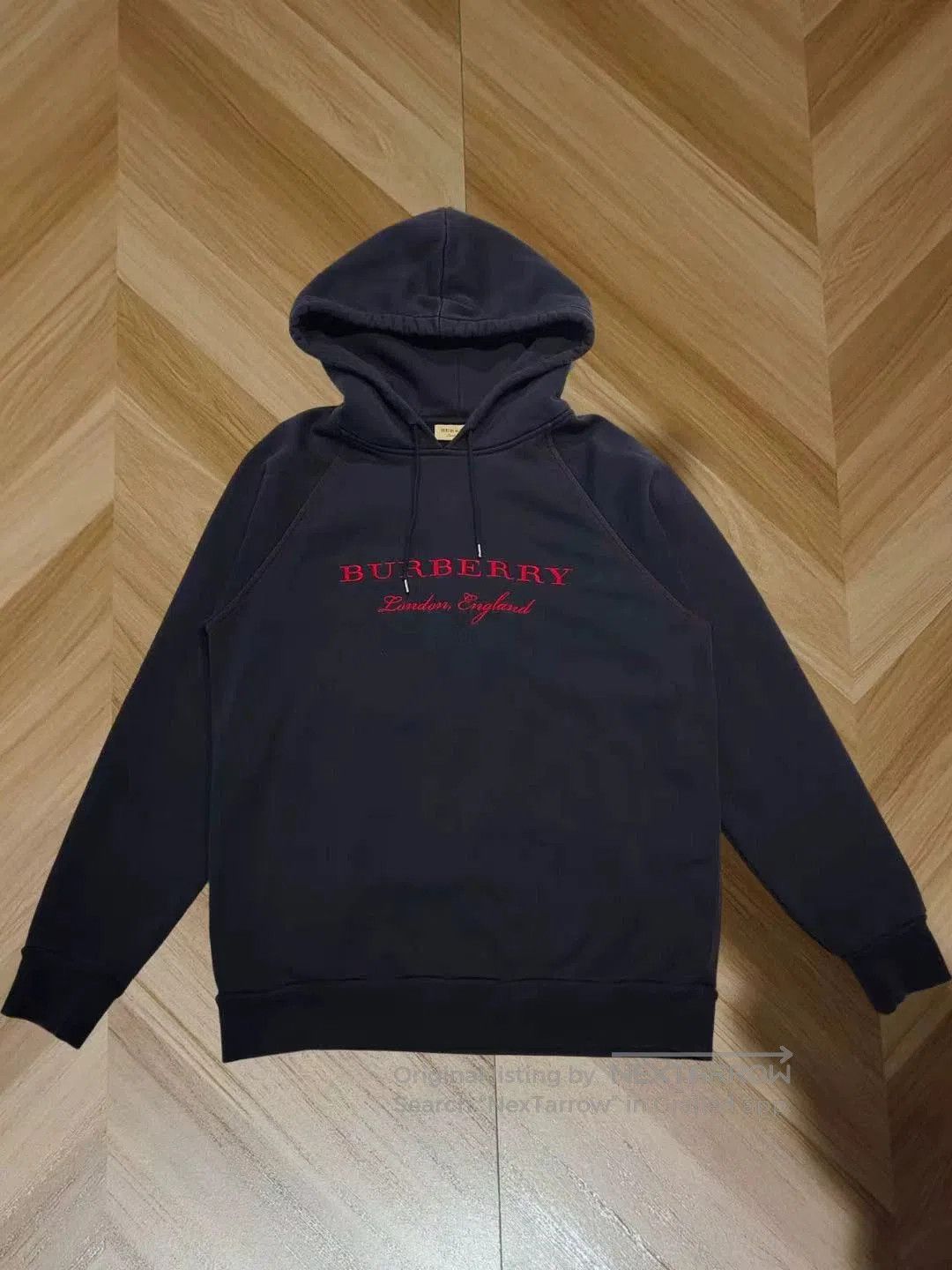 Burberry burberry hoodie in navy blue, size large. Size US L / EU 52-54 / 3 - 1 Thumbnail