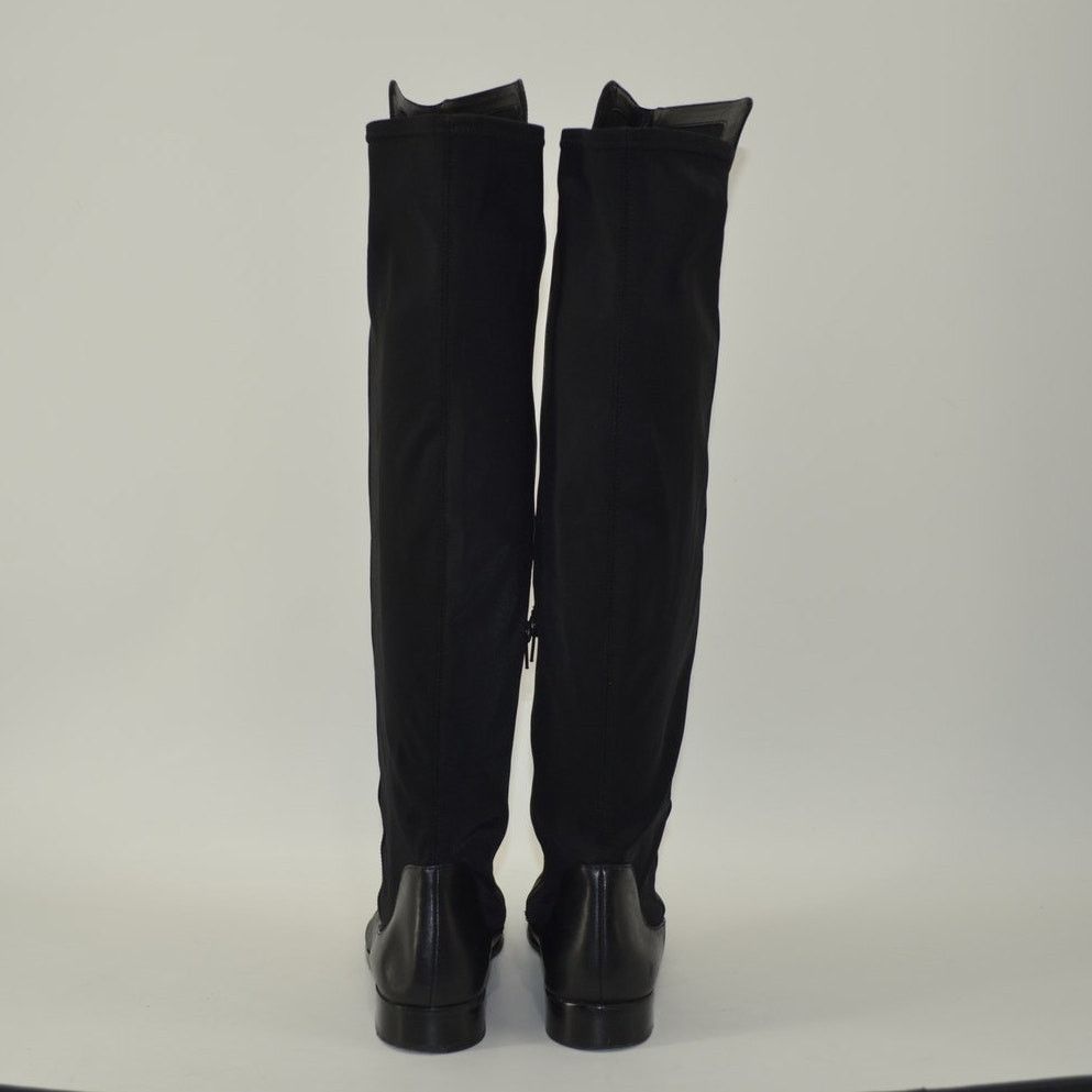 Clarks Clarks Caddy Belle Knee High Boot Leather Black Minimalist 7 Size US 7 / IT 37 - 5 Thumbnail