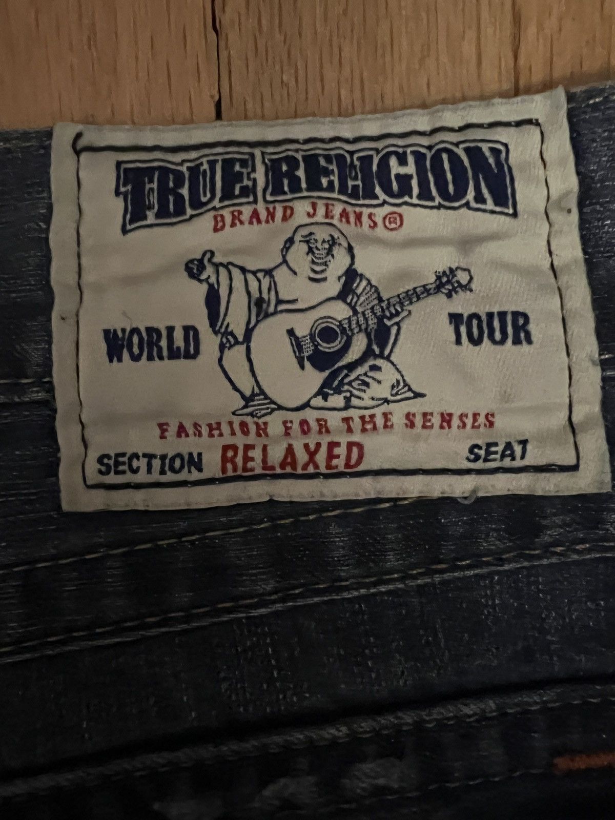 True Religion True Religion Straight Fit Jeans Size US 34 / EU 50 - 3 Thumbnail